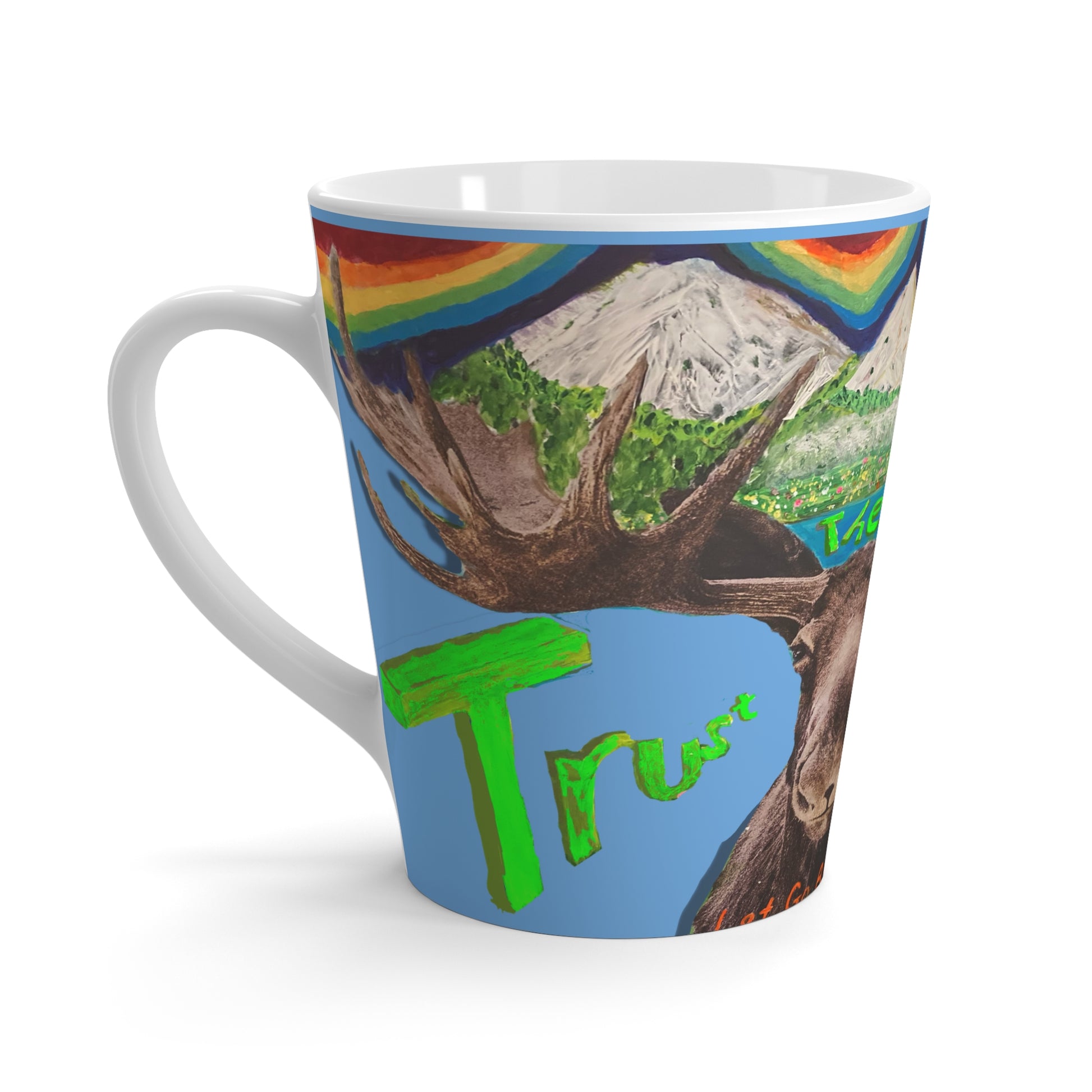 “Trust the Moose” Latte Mug