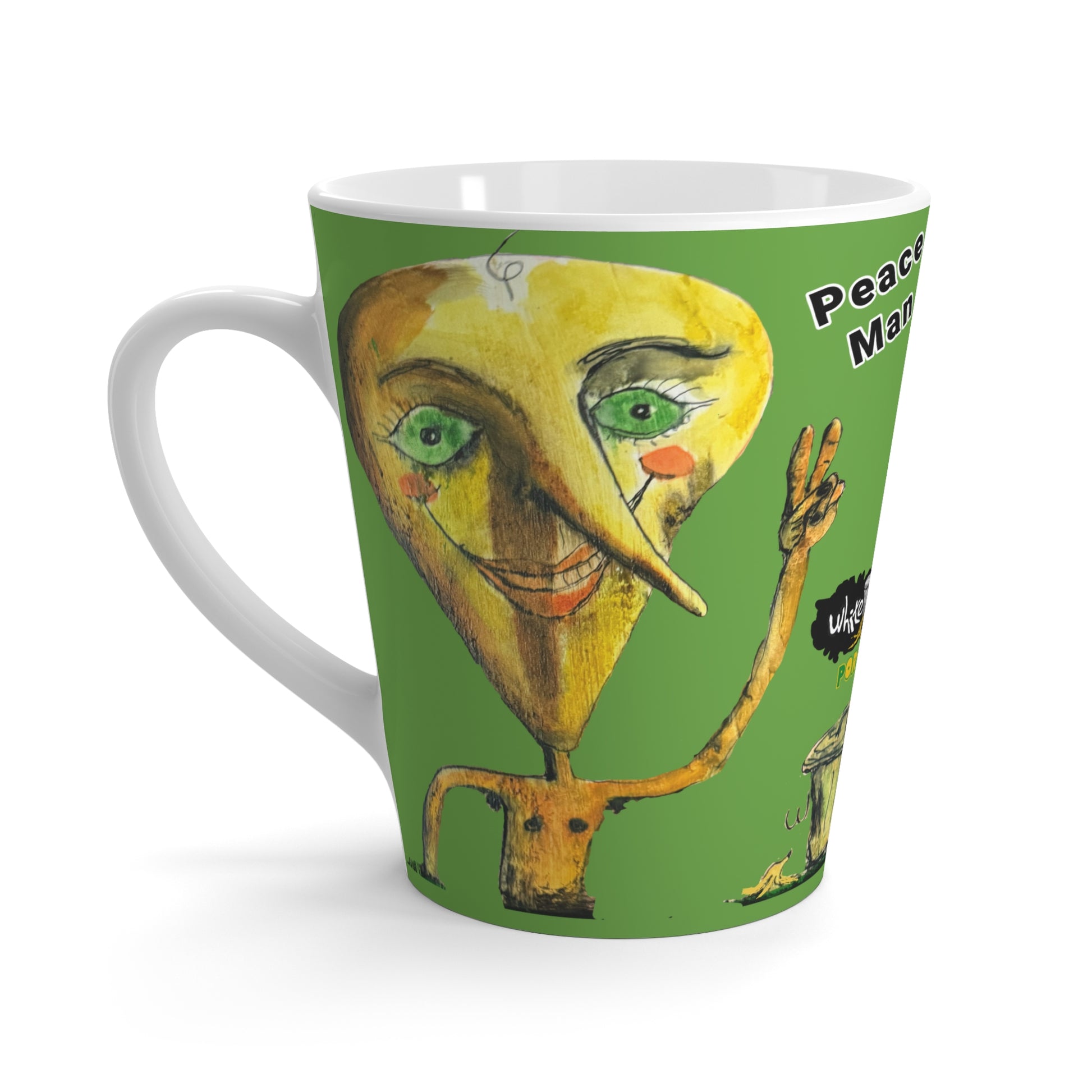 “Peace Man” Latte Mug