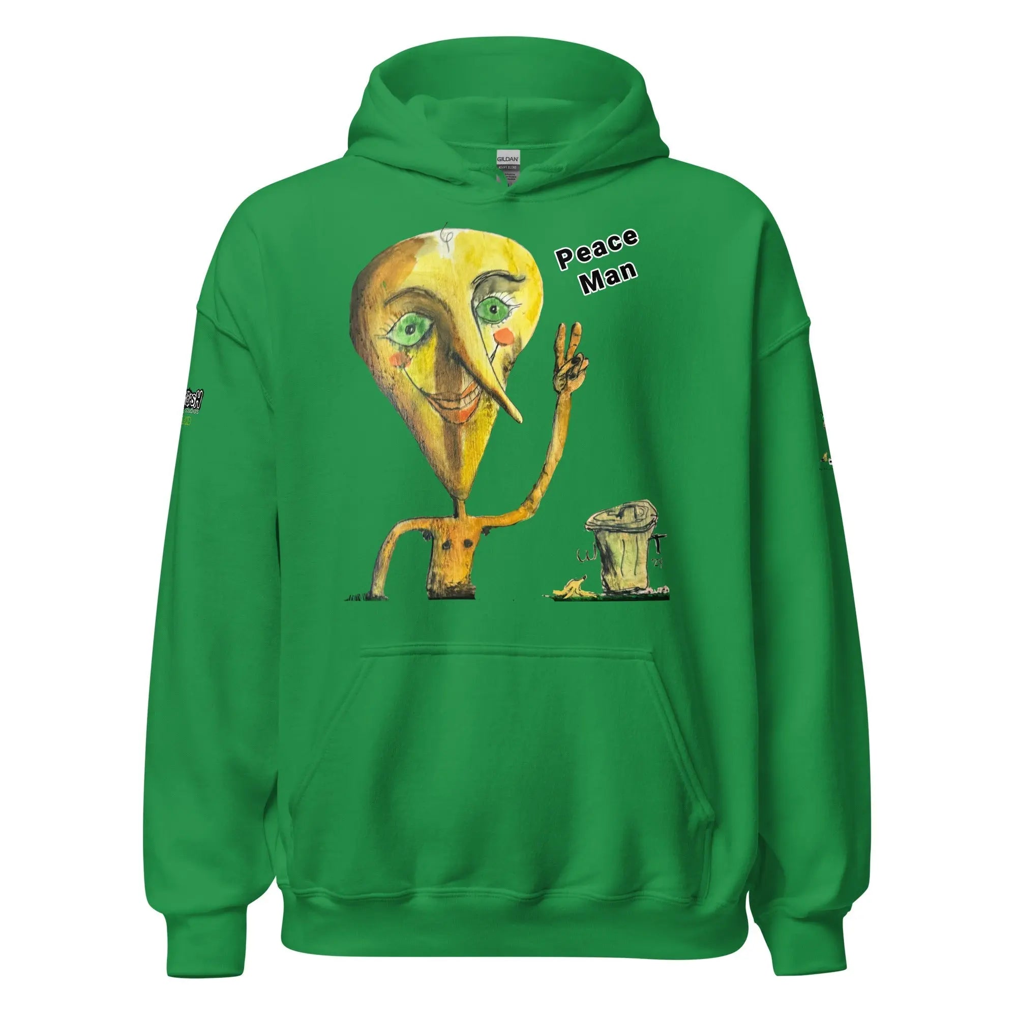 Unisex original art classic graphic hoodies White Trash Studios