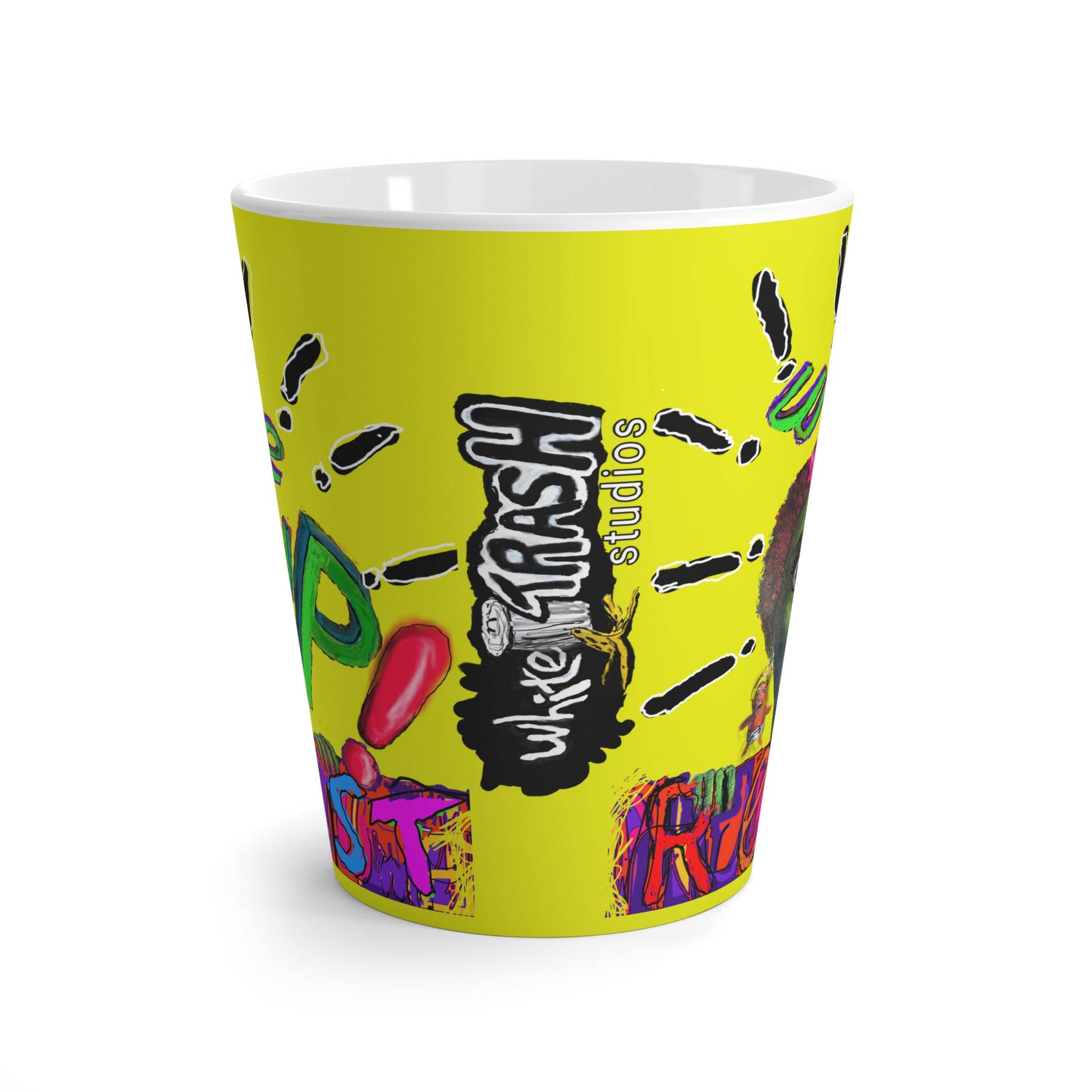 “Wake Up” Latte Mug