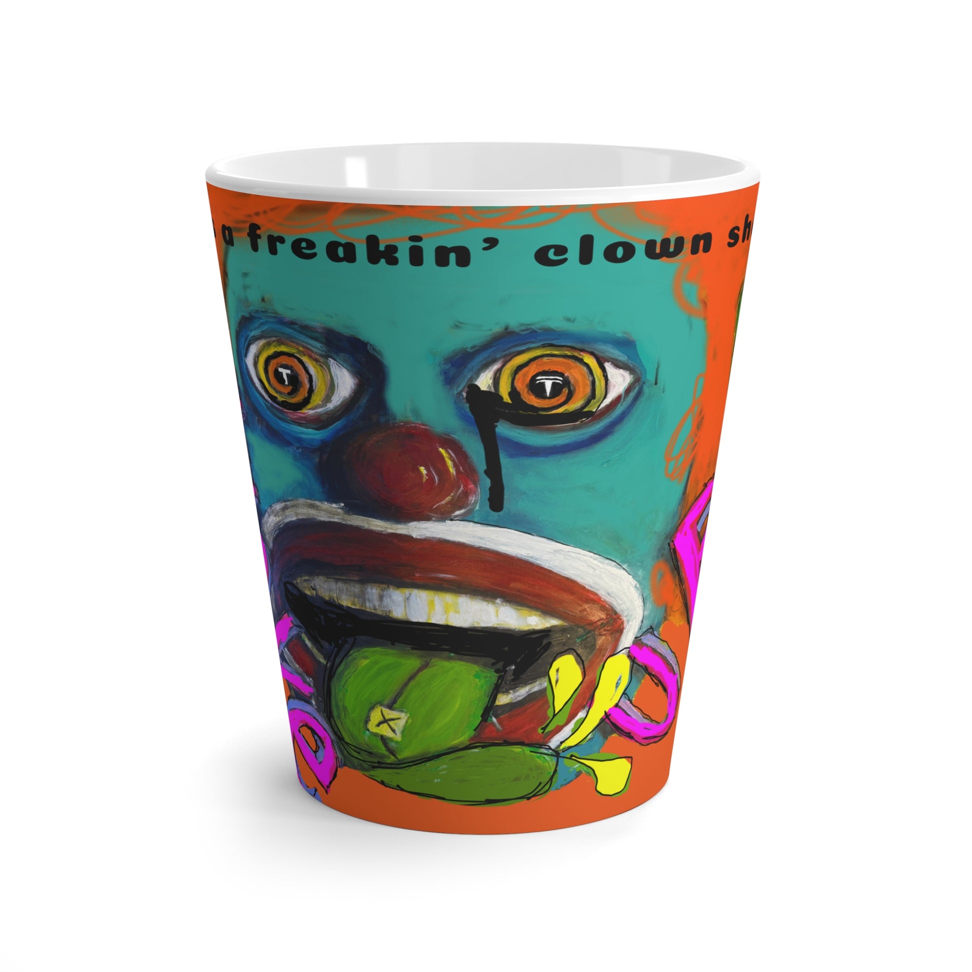 “Clown Show” Latte Mug