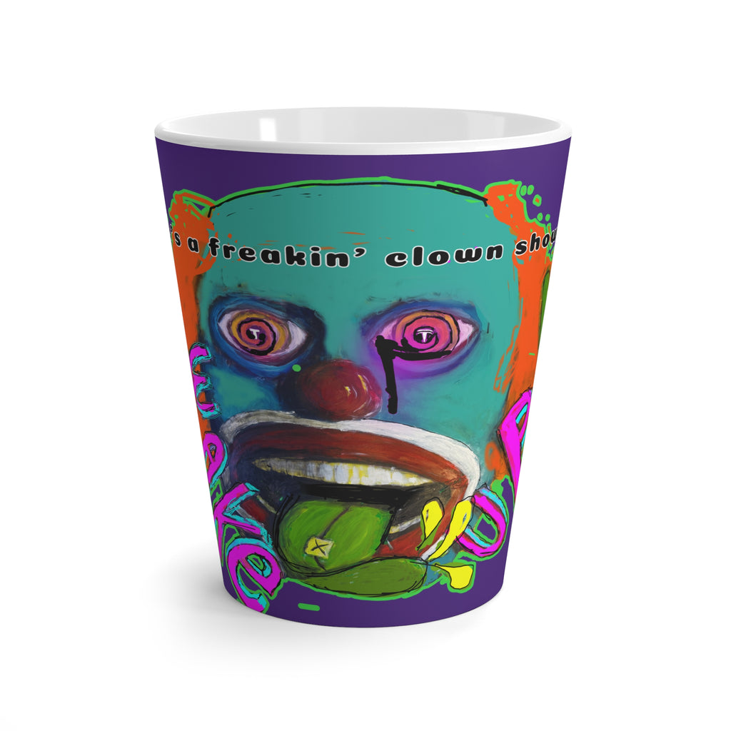 “Clown Show” Latte Mug