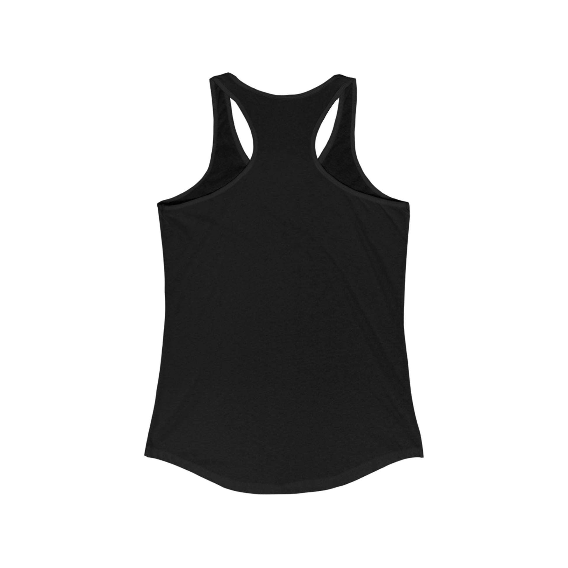 Peace Man Women's Racerback Tank - Unique Graphic Tee, Summer Top, Comfortable Workout Shirt, Artistic Apparel, Gift for Art Lovers