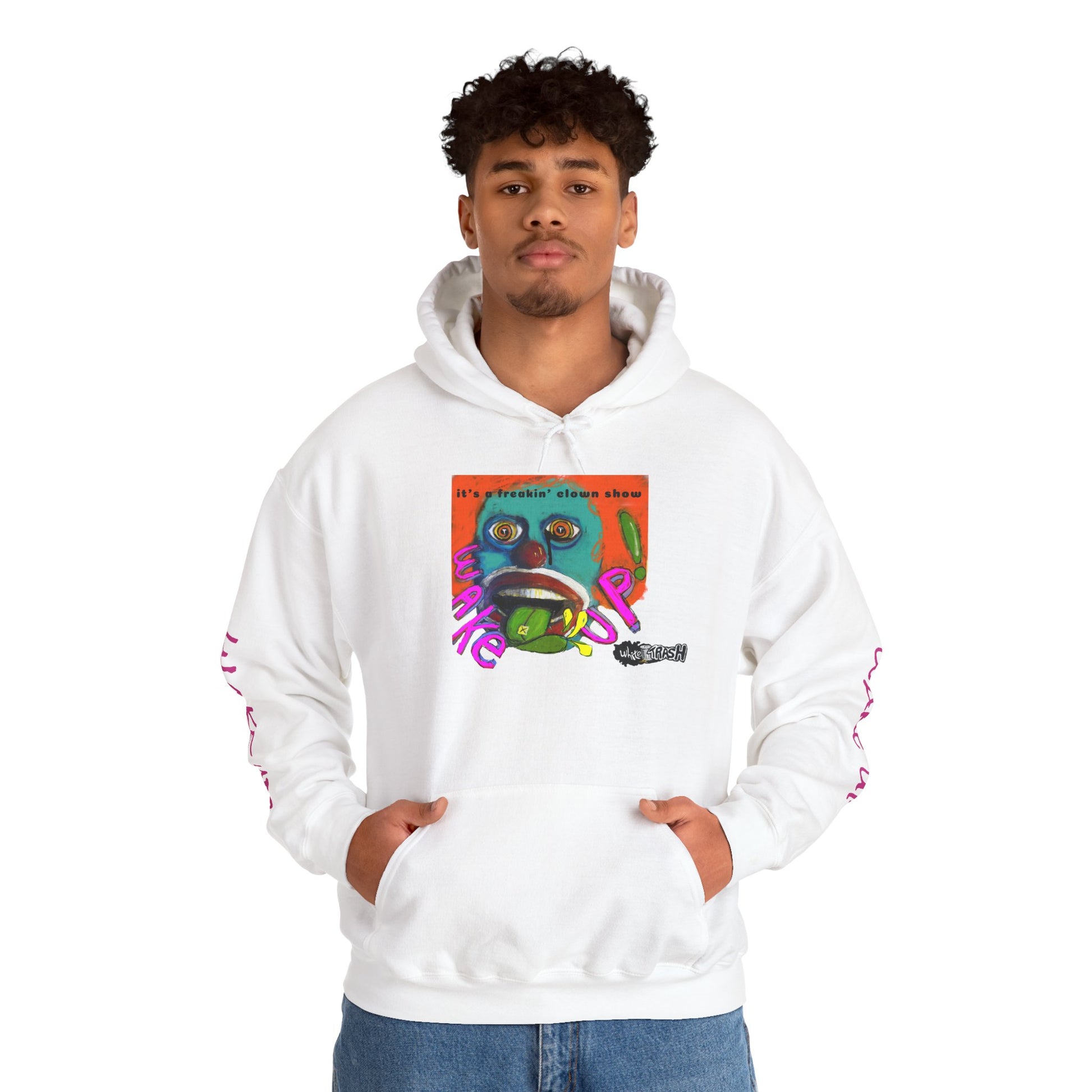 “Clown Show” Unisex Hooded Sweatshirt