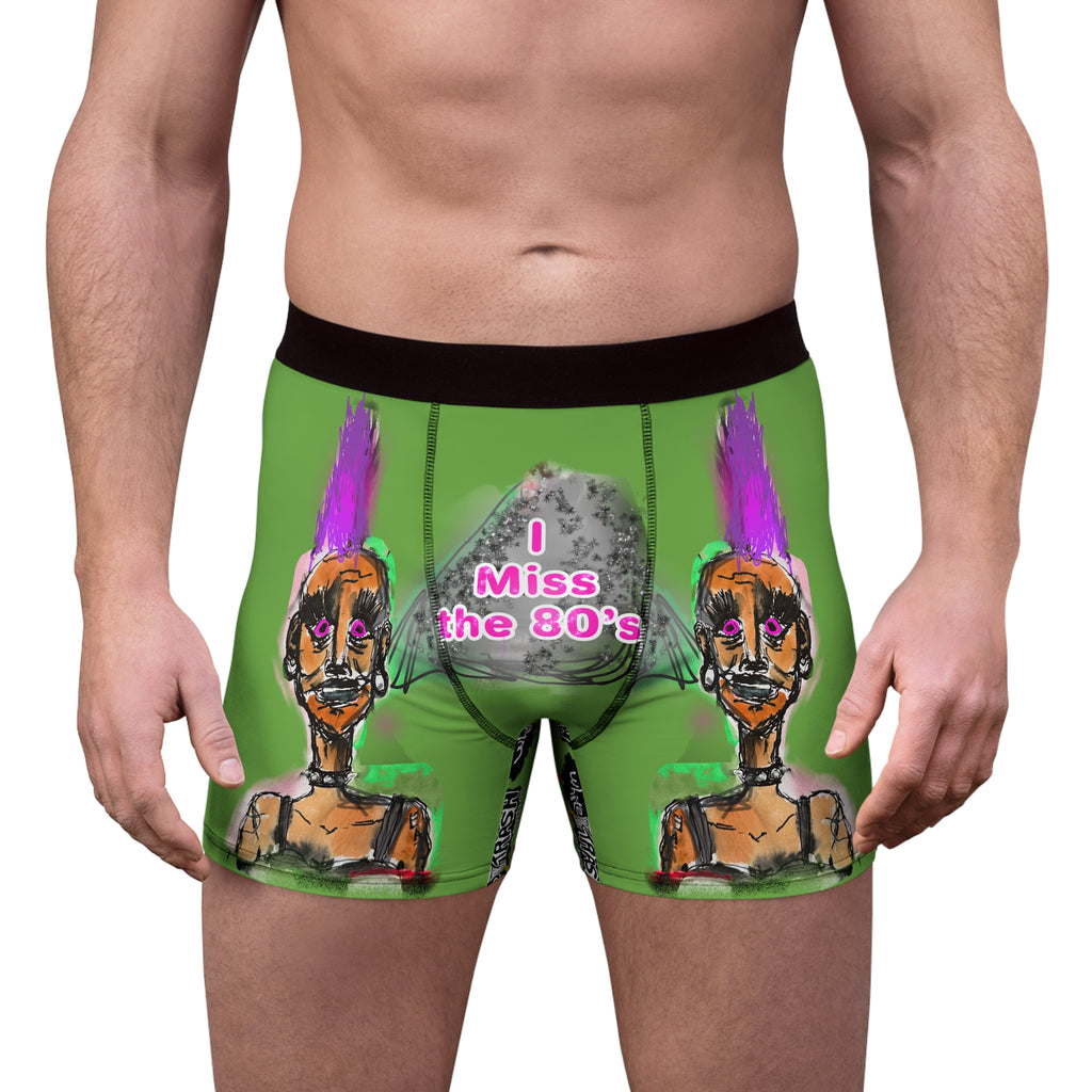 “I Miss the 80’s” Men's Boxer Briefs (AOP)