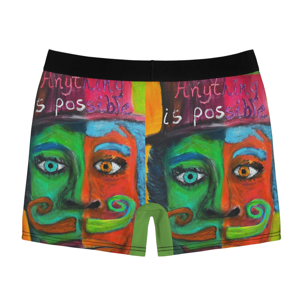 “Anything is Possible” Men's Boxer Briefs (AOP)
