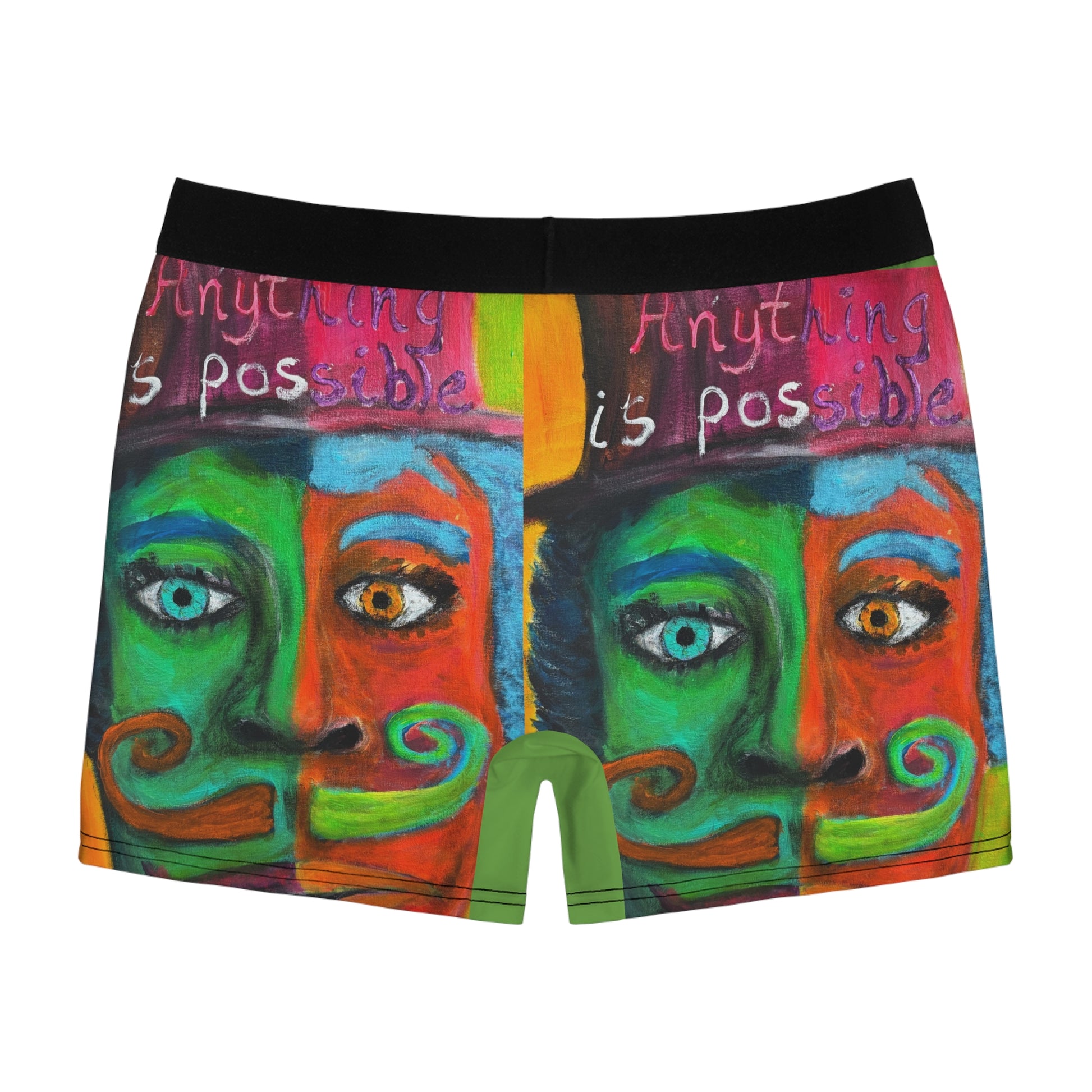 “Anything is Possible” Men's Boxer Briefs (AOP)