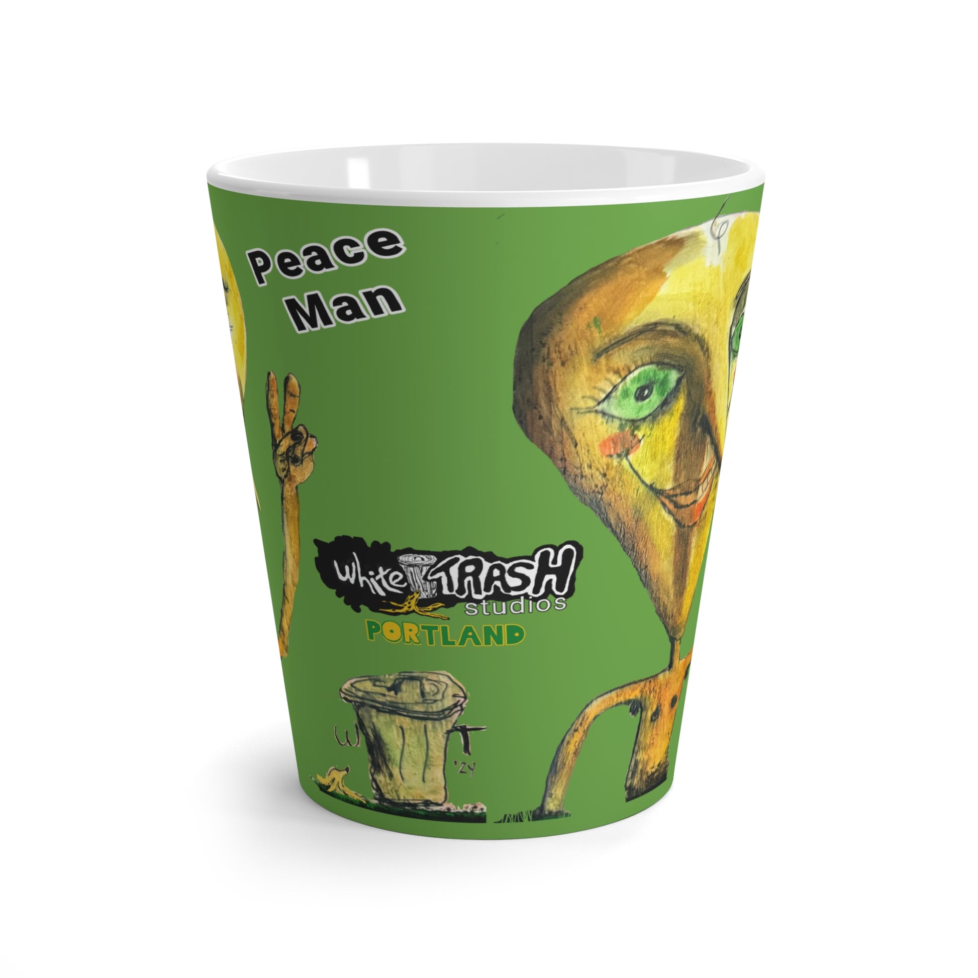 “Peace Man” Latte Mug