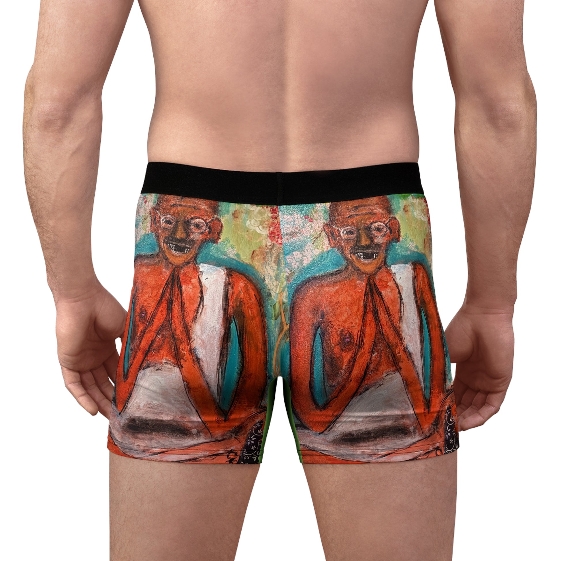 “Let the Fuck Go” Men's Boxer Briefs (AOP)