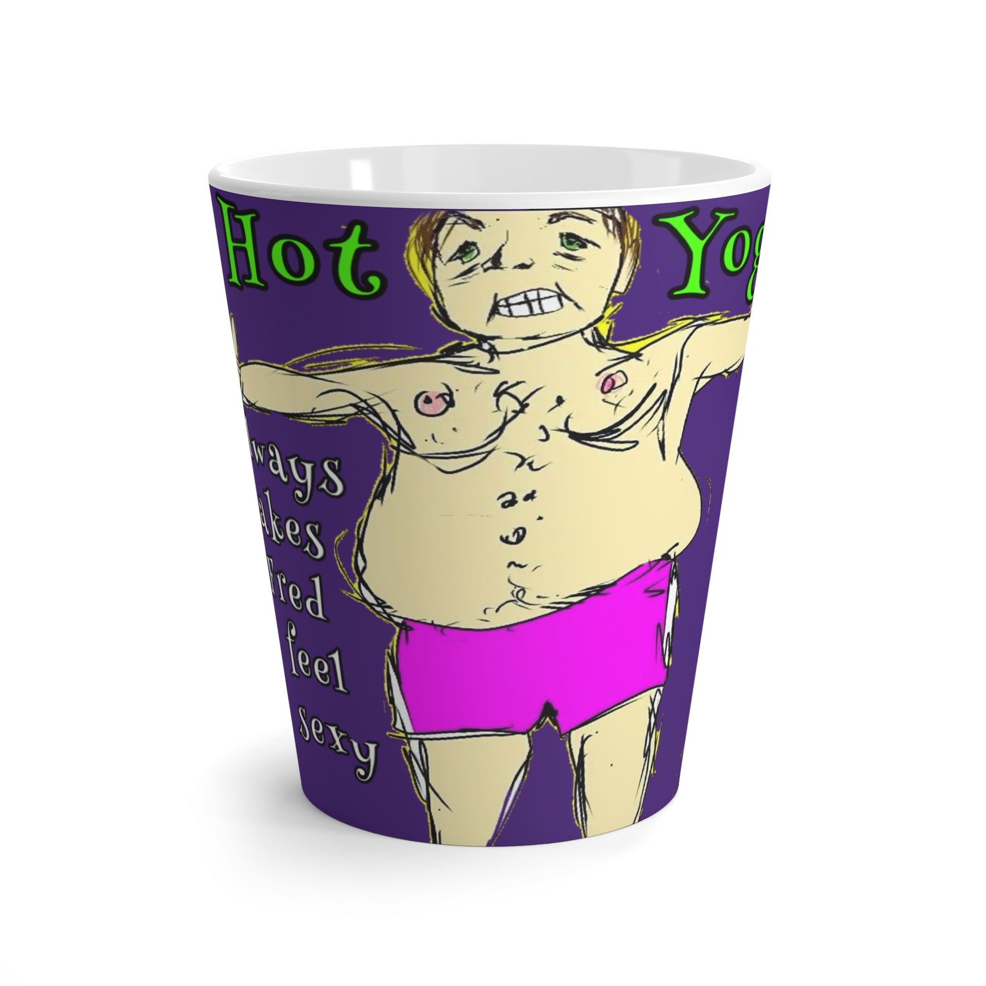 “Hot Yoga” Latte Mug