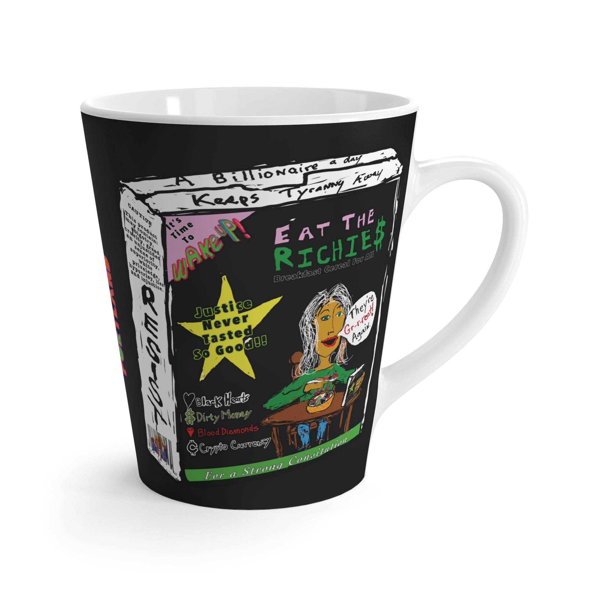 “Eat the Richies” Latte Mug