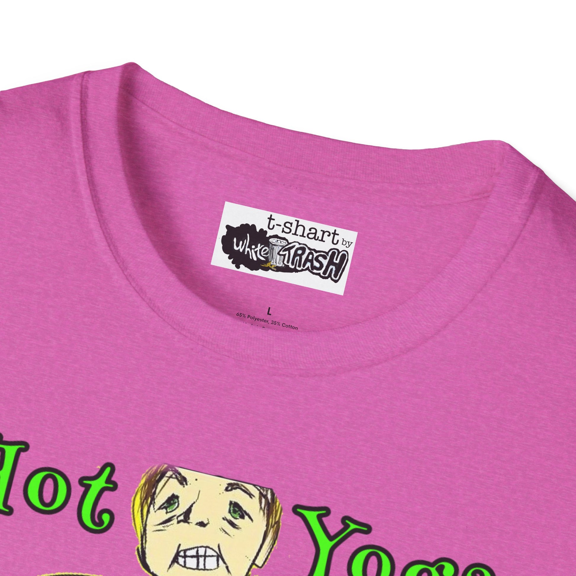 "Hot Yoga" t-shart