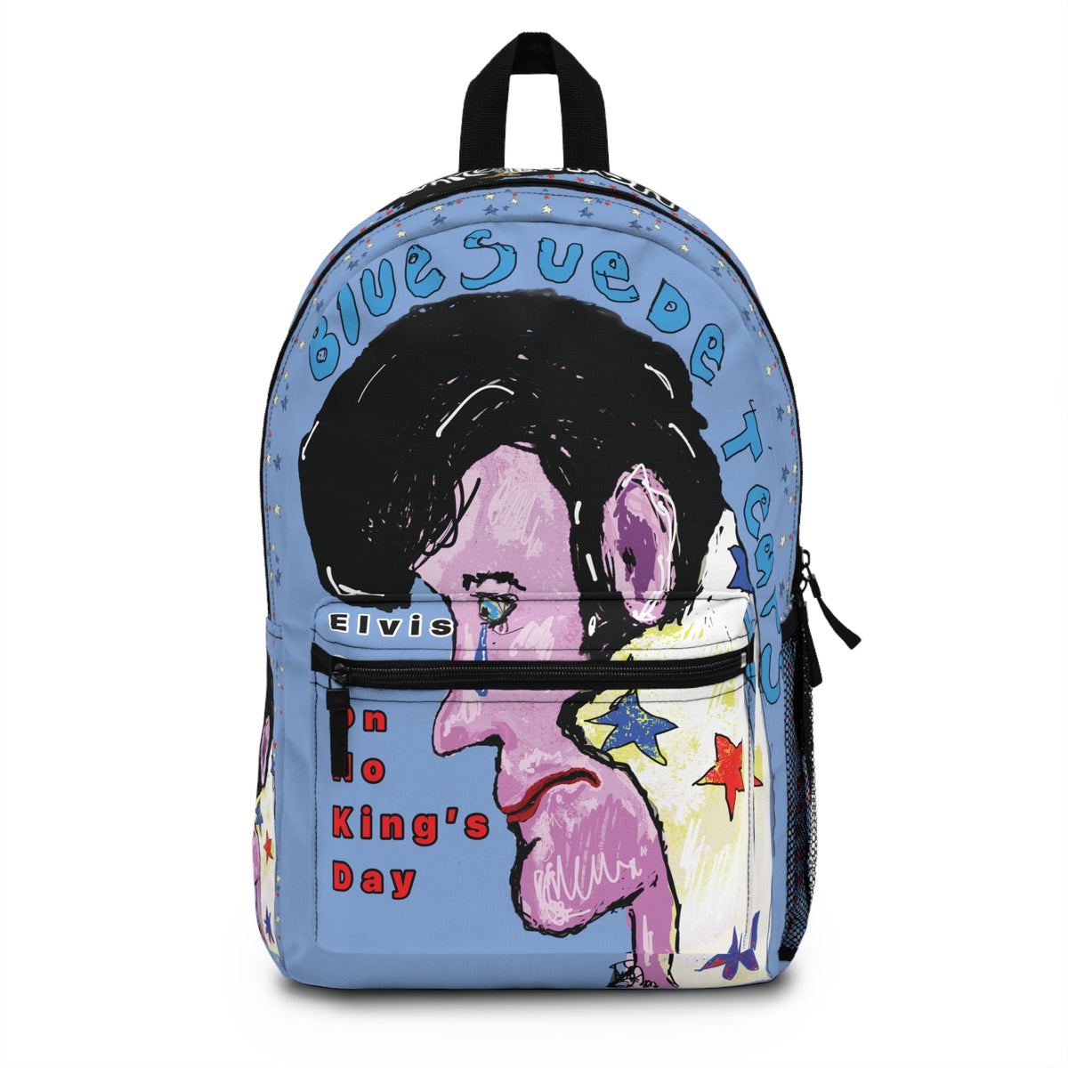 “Blue Suede Tears” Backpack Printify