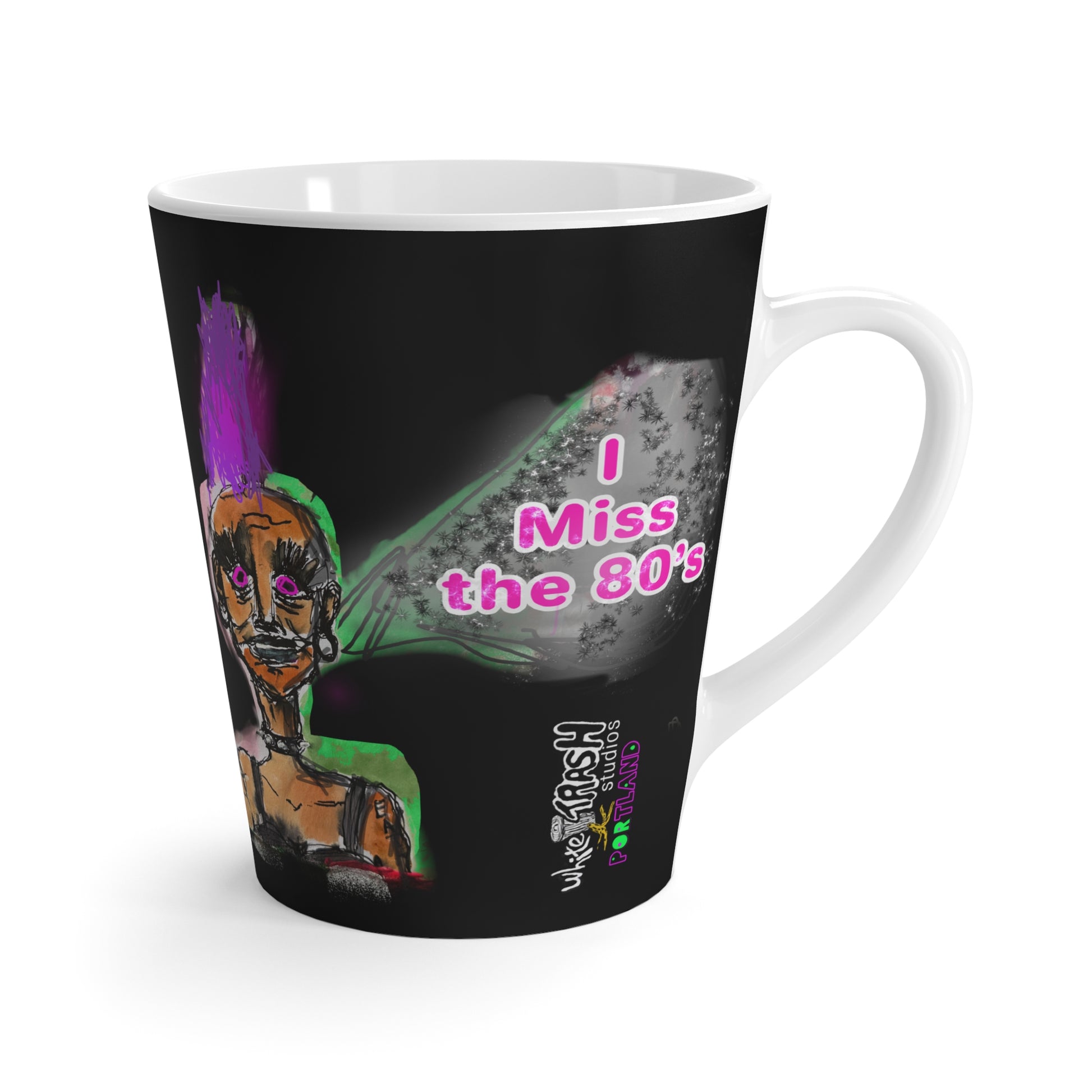 “I Miss the 80’s” Latte Mug