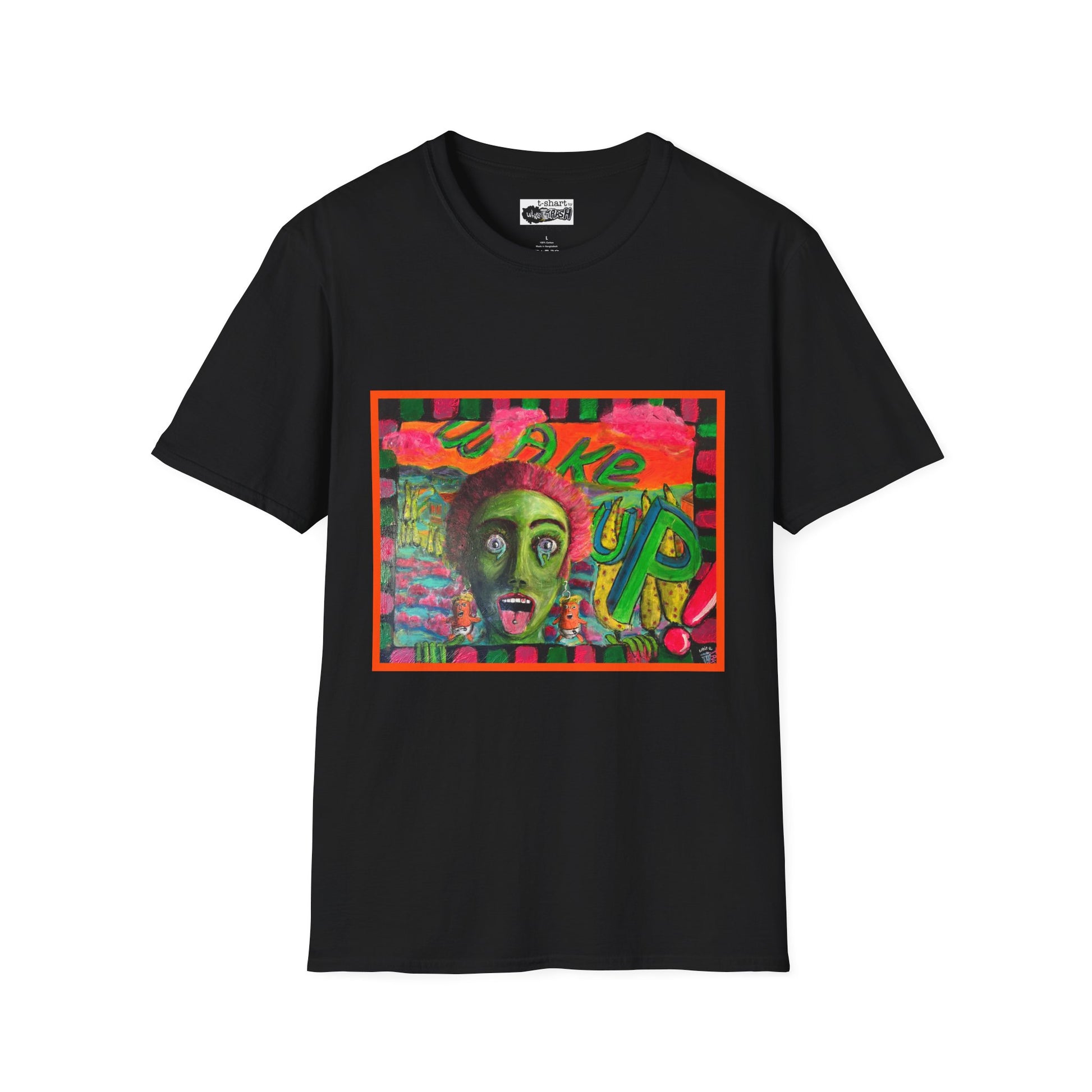 “Wake Up” Unisex Softstyle T-Shart
