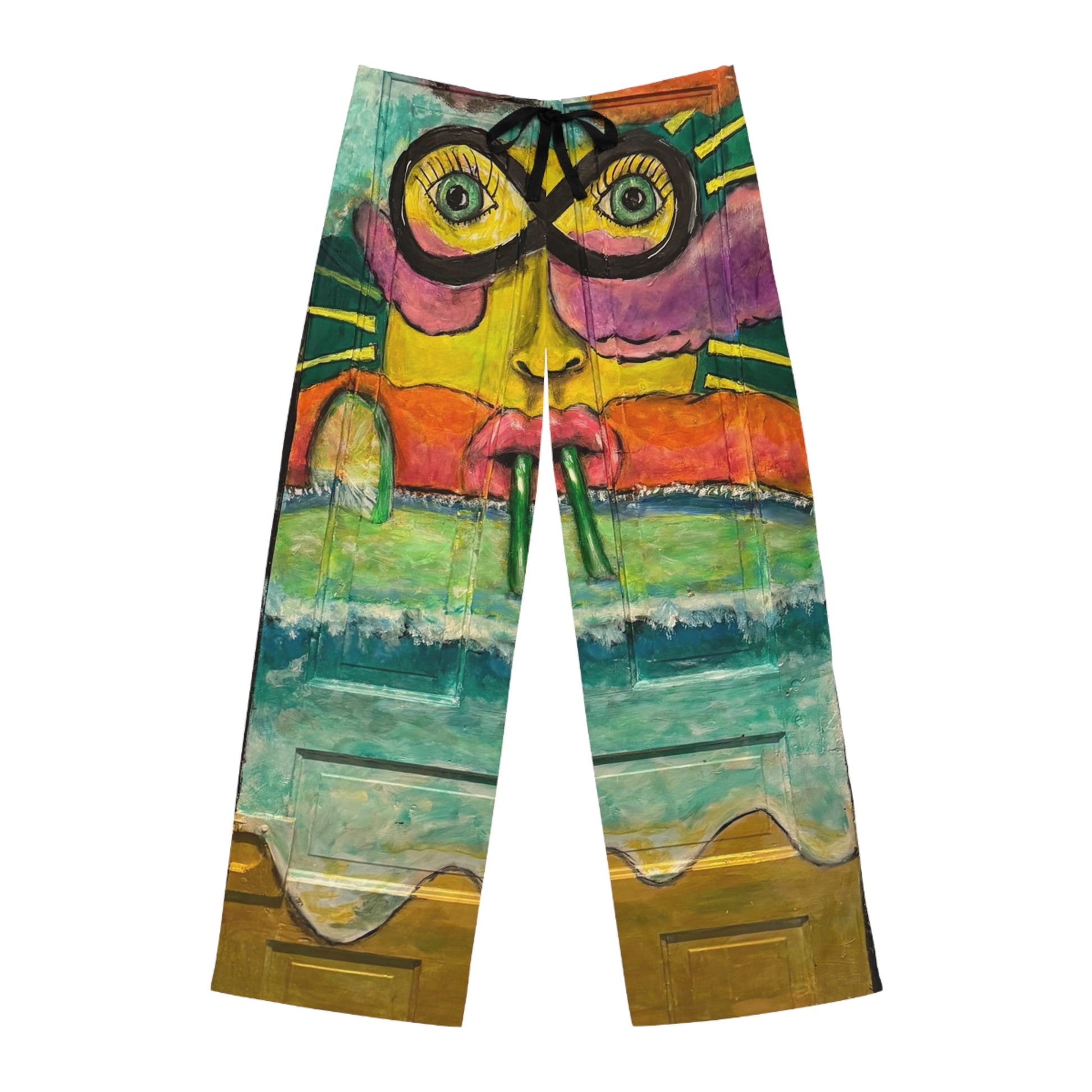 Copy of “Waste of Space” Men's Pajama Pants for Chill Nights