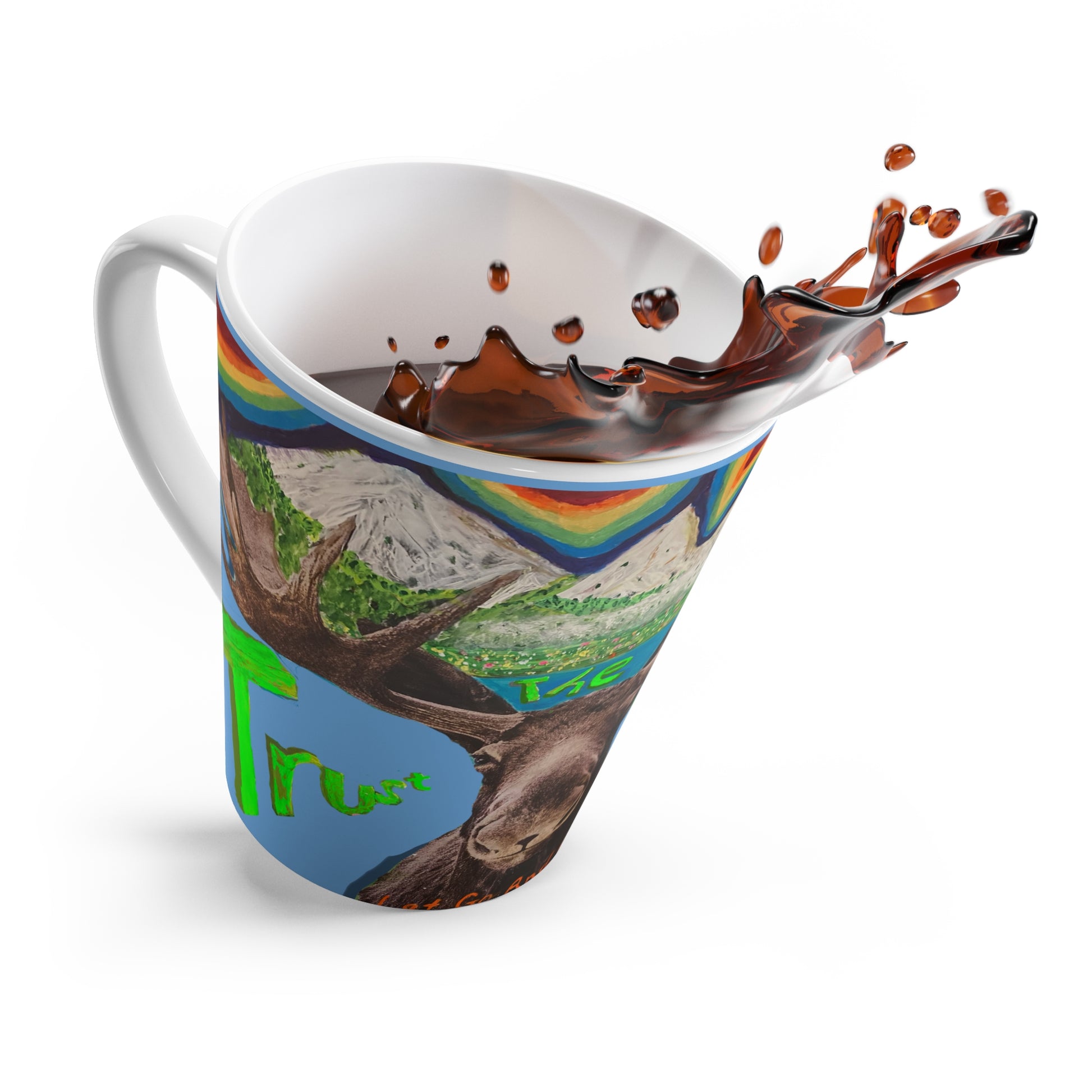 “Trust the Moose” Latte Mug