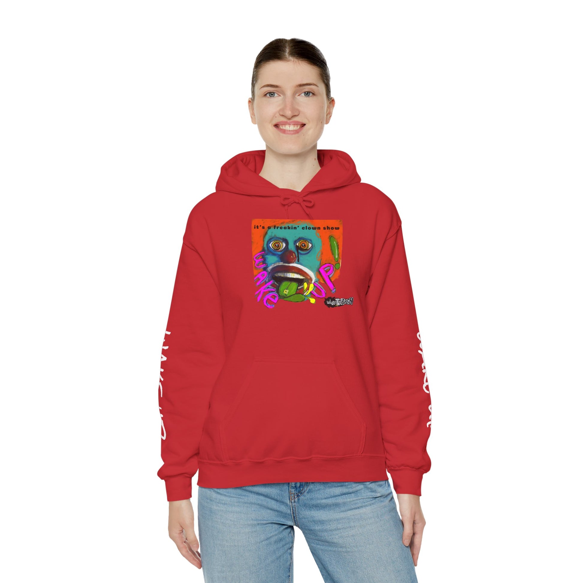 “Clown Show” Unisex Hooded Sweatshirt