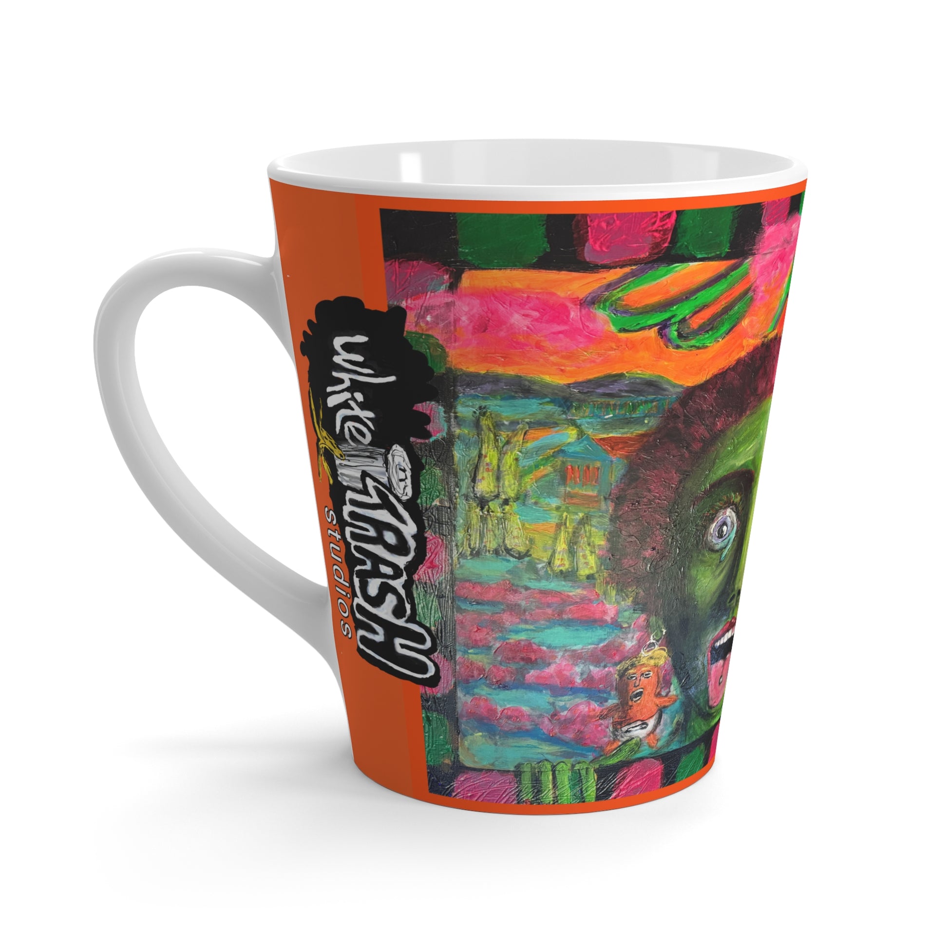 “Wake Up” Latte Mug