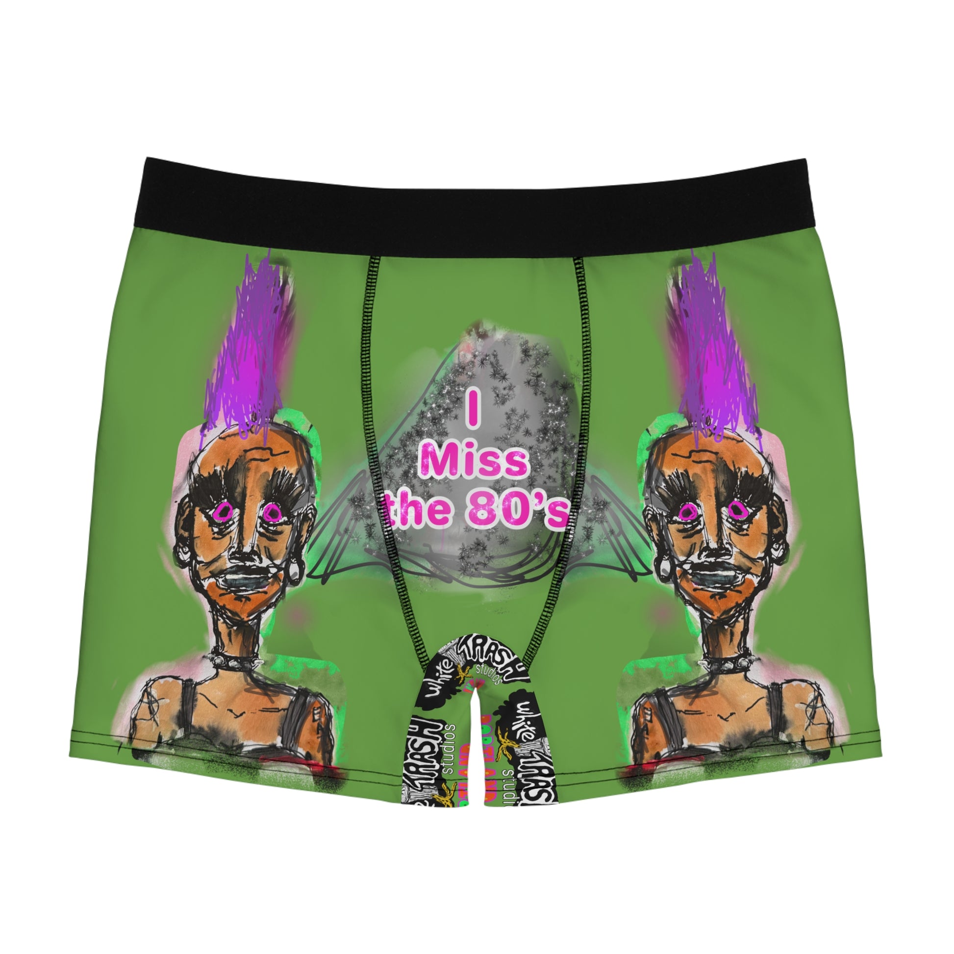 “I Miss the 80’s” Men's Boxer Briefs (AOP)