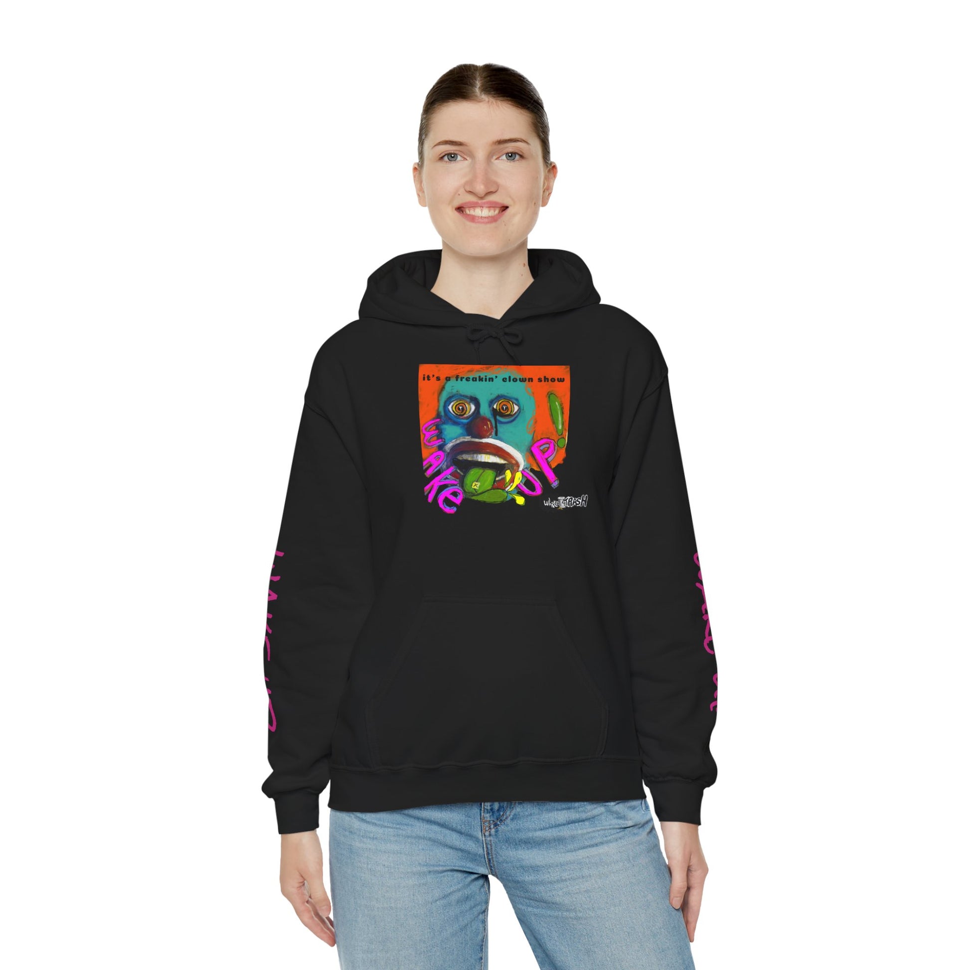 “Clown Show” Unisex Hooded Sweatshirt