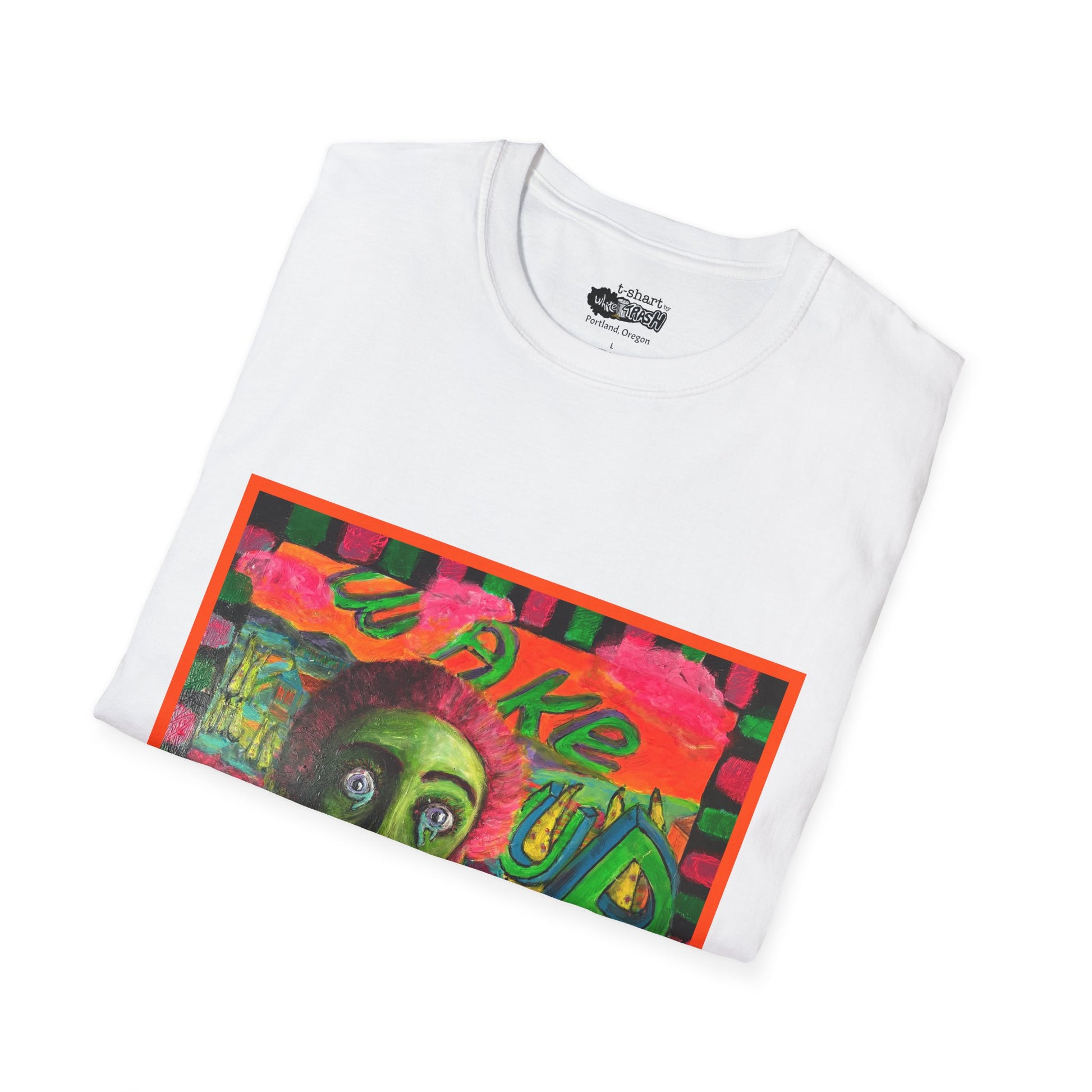 “Wake Up” Unisex Softstyle T-Shart