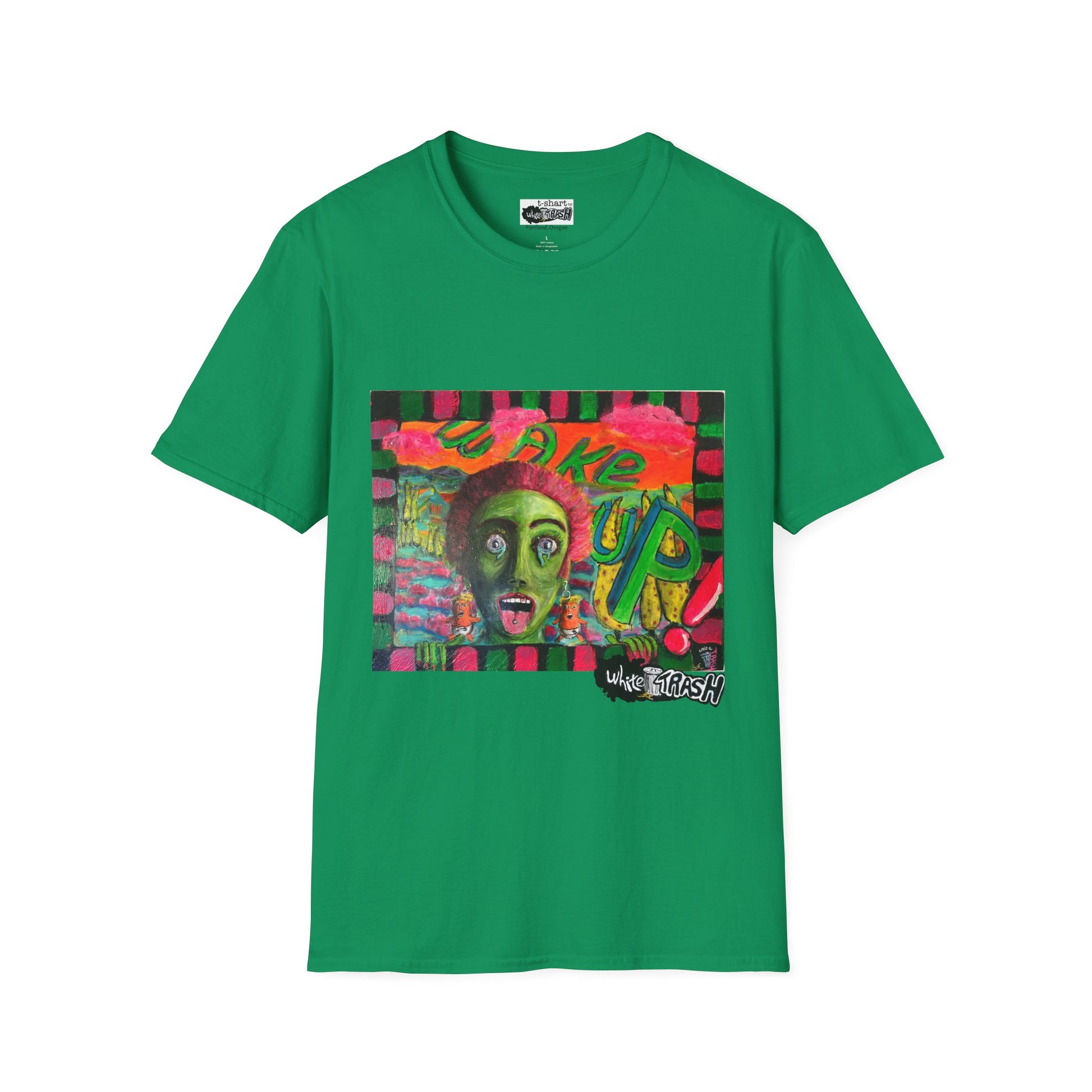 “Wake Up” Unisex Softstyle T-Shart