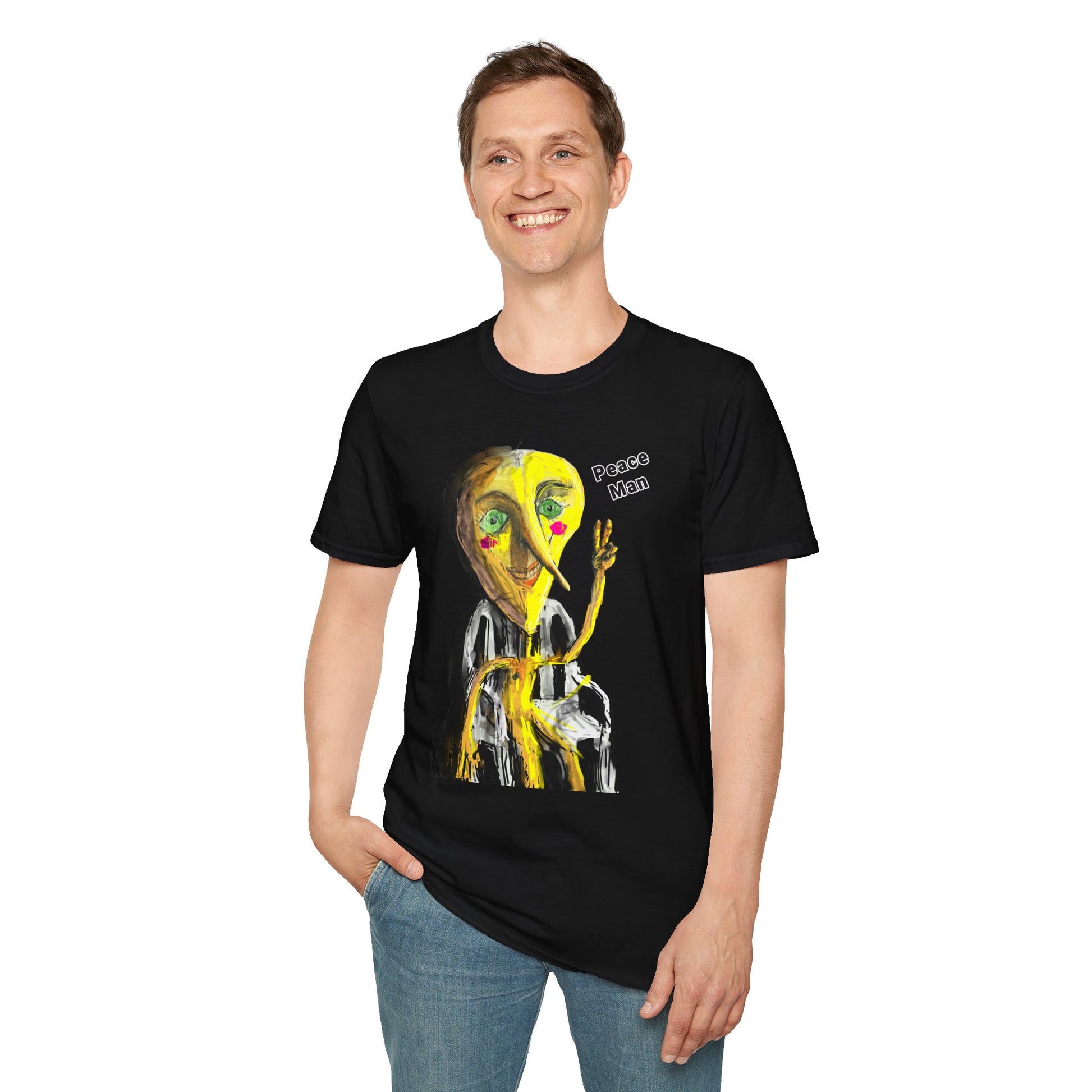“Lazy Peace Man” t-shart
