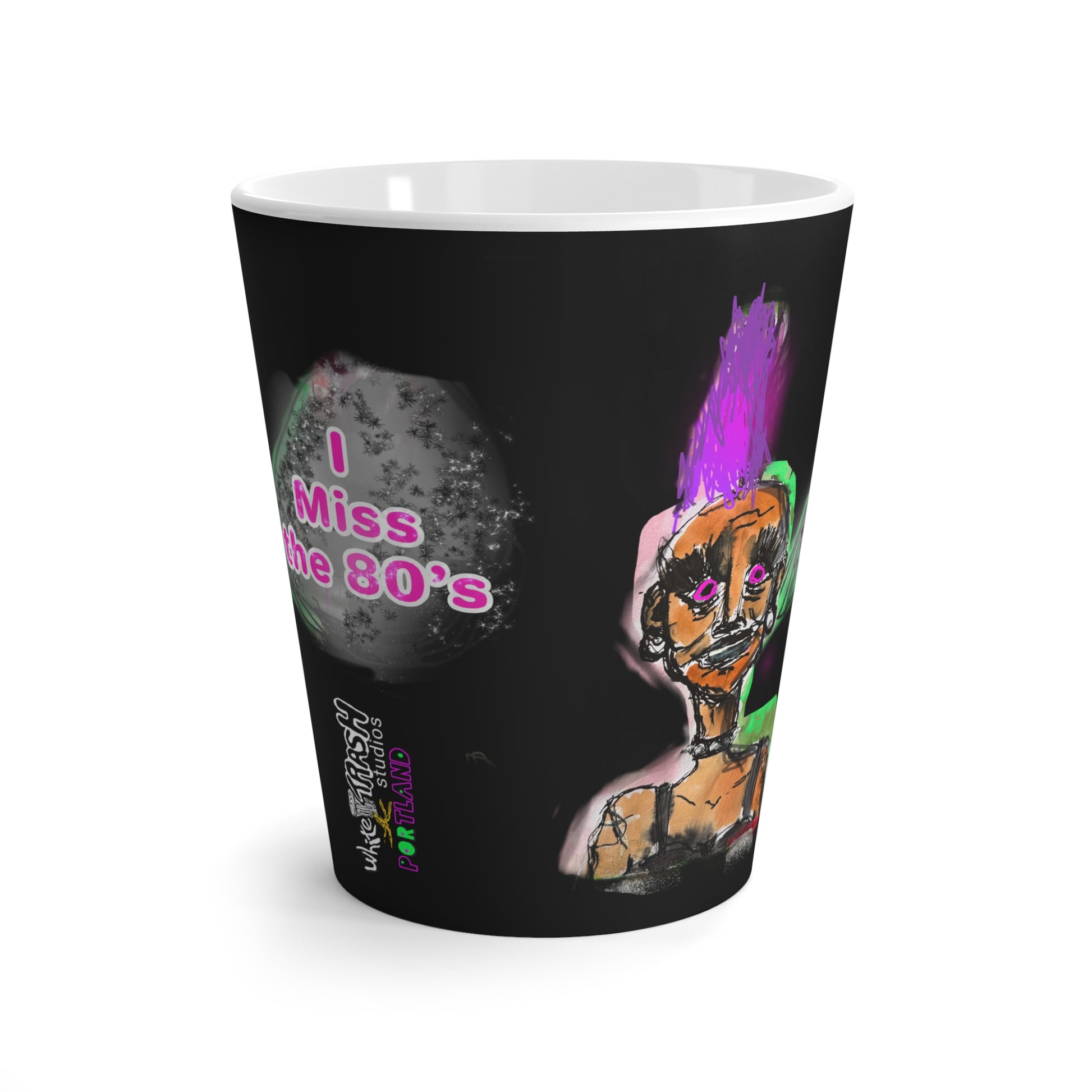 “I Miss the 80’s” Latte Mug