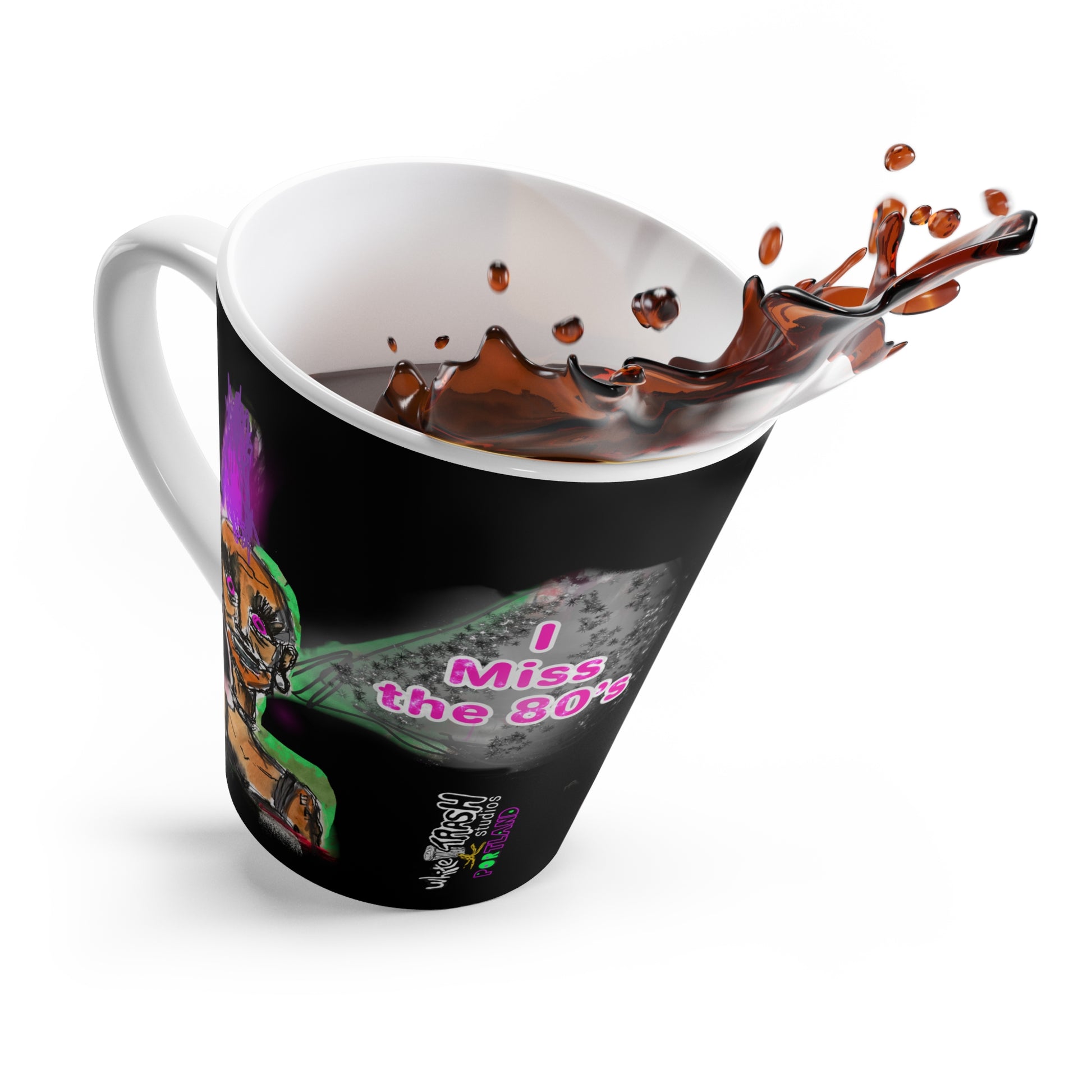 “I Miss the 80’s” Latte Mug