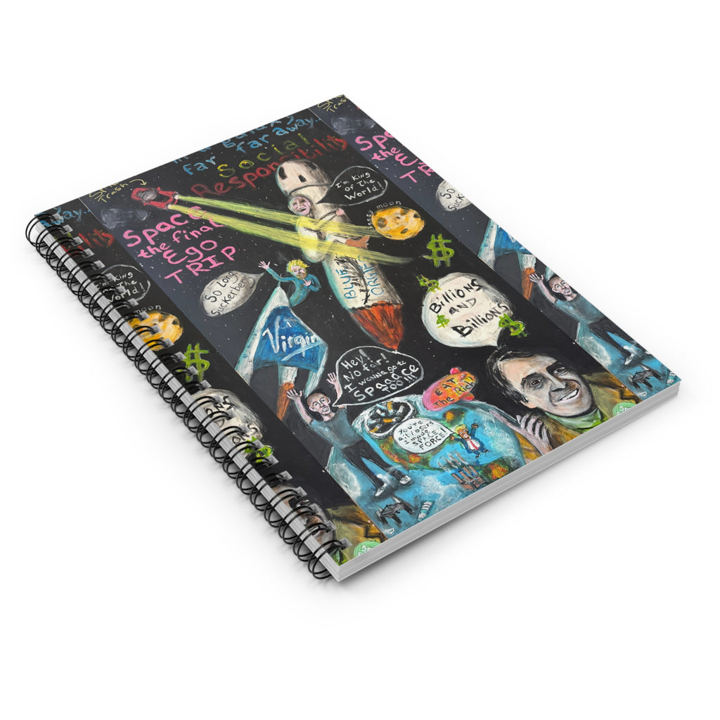 Waste of Space Spiral Notebook