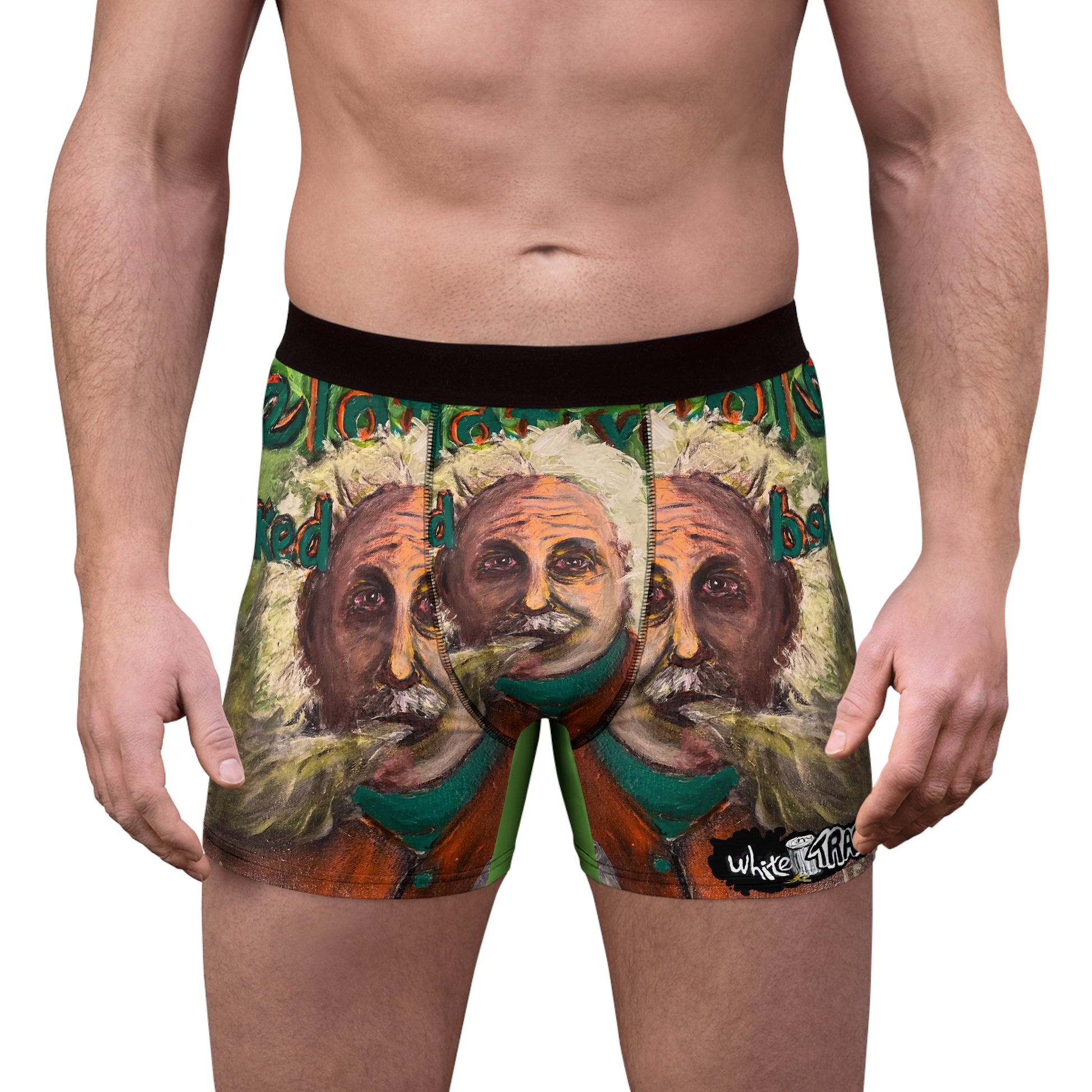 “Relatively Baked” Men's Boxer Briefs (AOP)