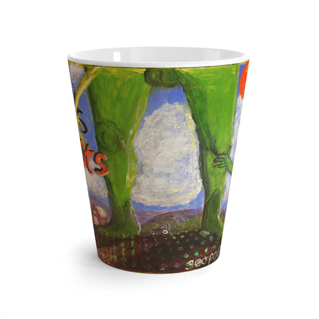 “Pretty Words” Latte Mug