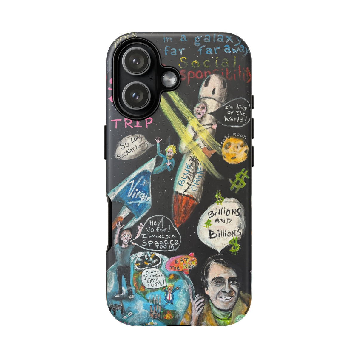 Waste of Space Art Tough Cases