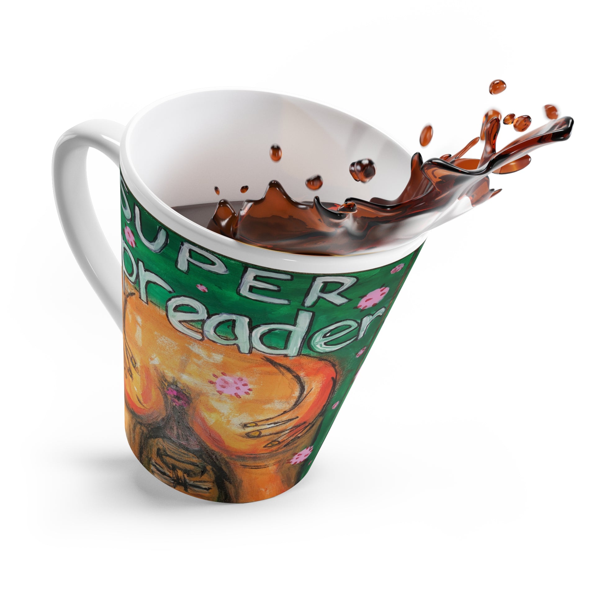 “Super Spreader” Latte Mug