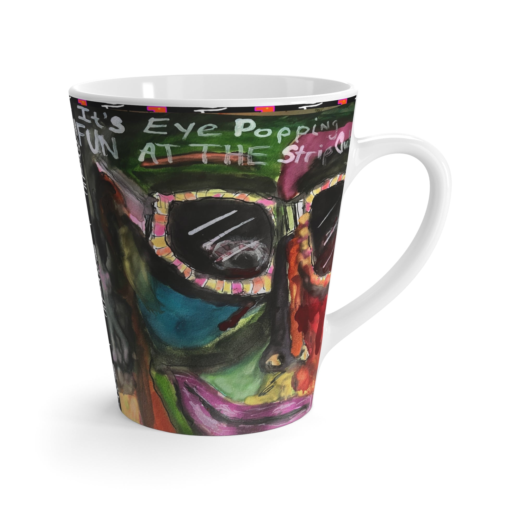 “Eye Poppin’ Fun” Latte Mug