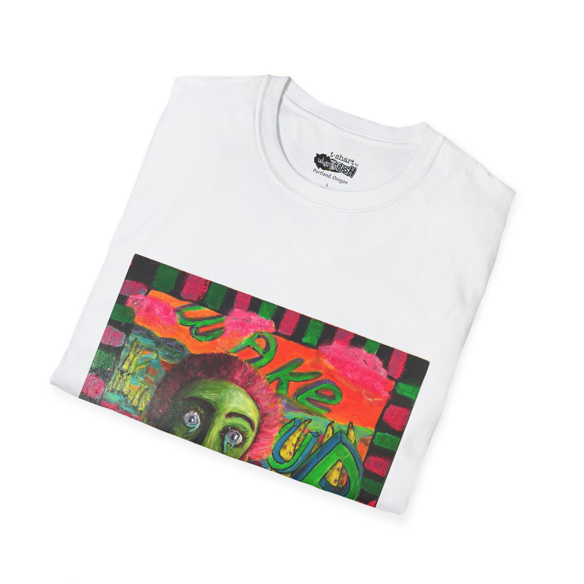 “Wake Up” Unisex Softstyle T-Shart