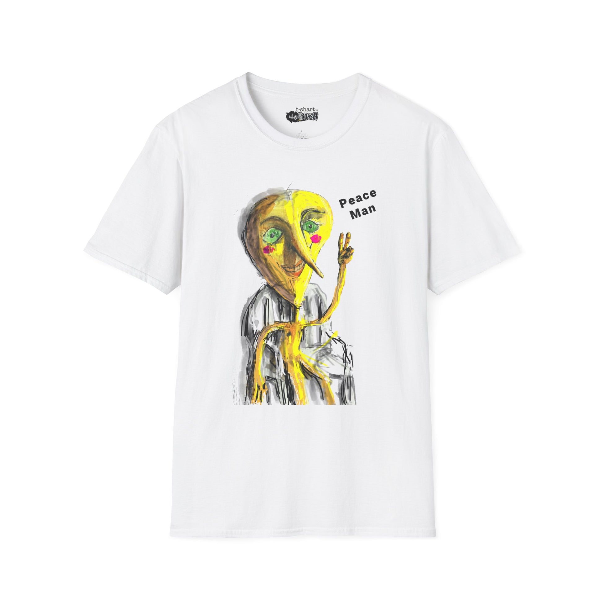 “Lazy Peace Man” t-shart