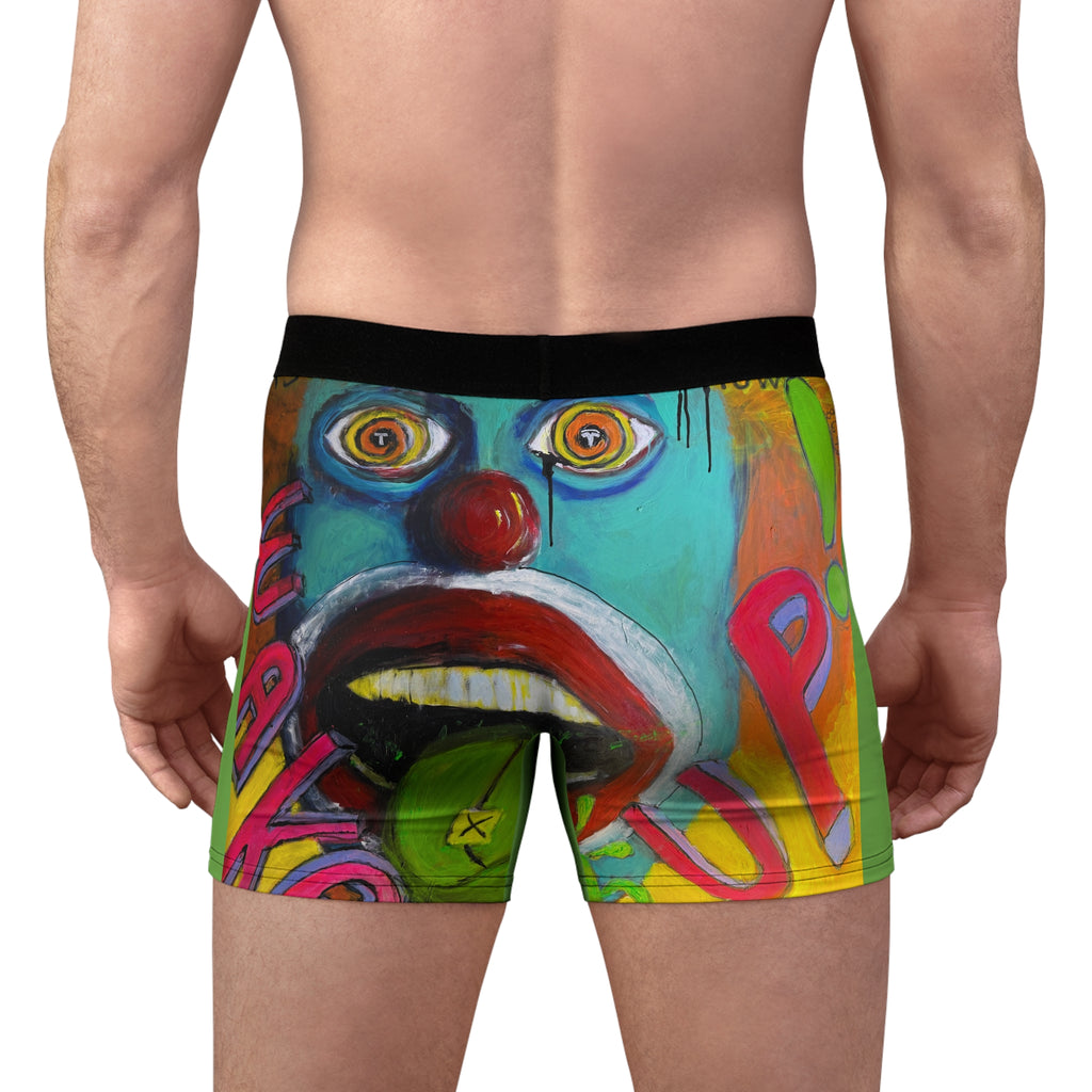 “Clown Show” Men's Boxer Briefs (AOP)