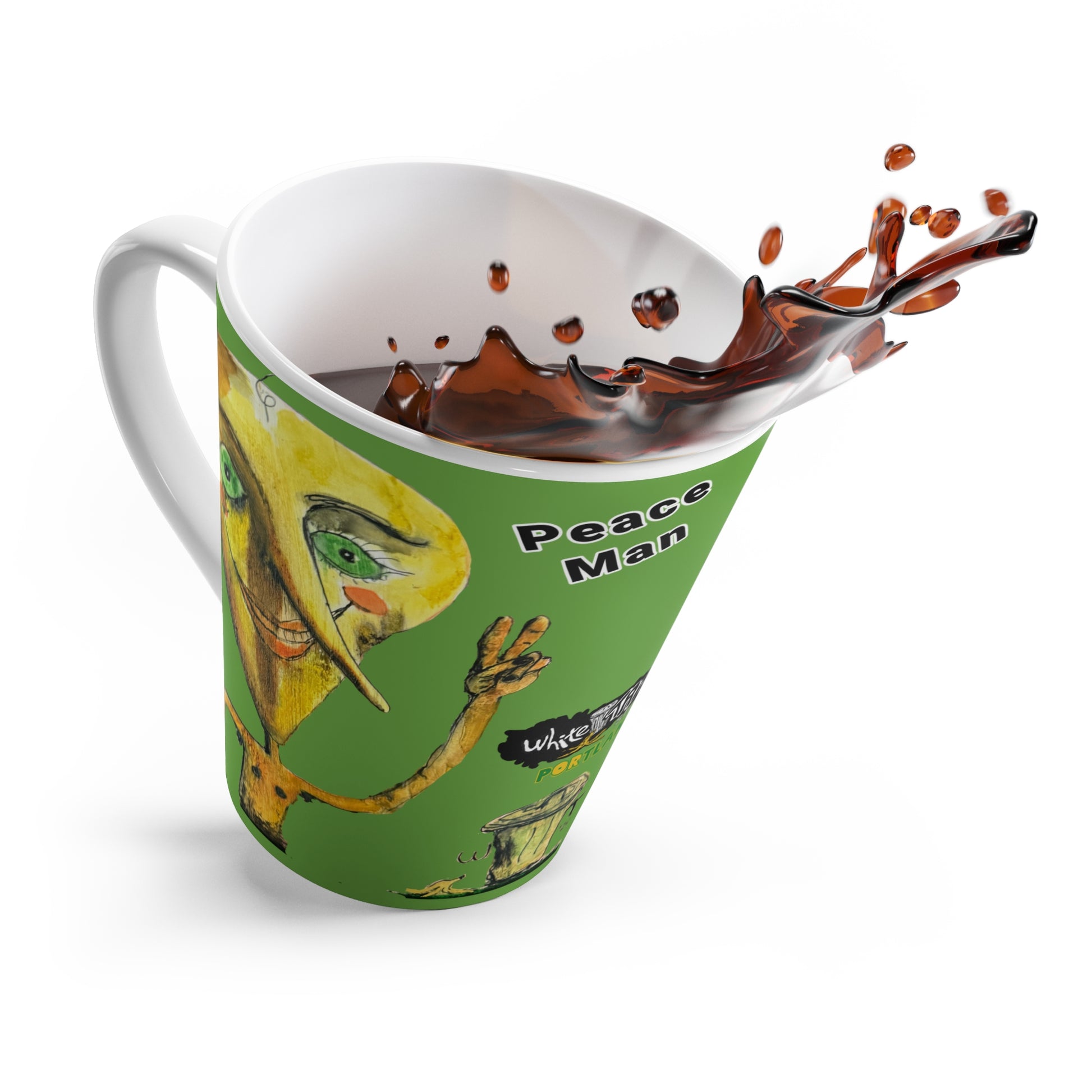 “Peace Man” Latte Mug