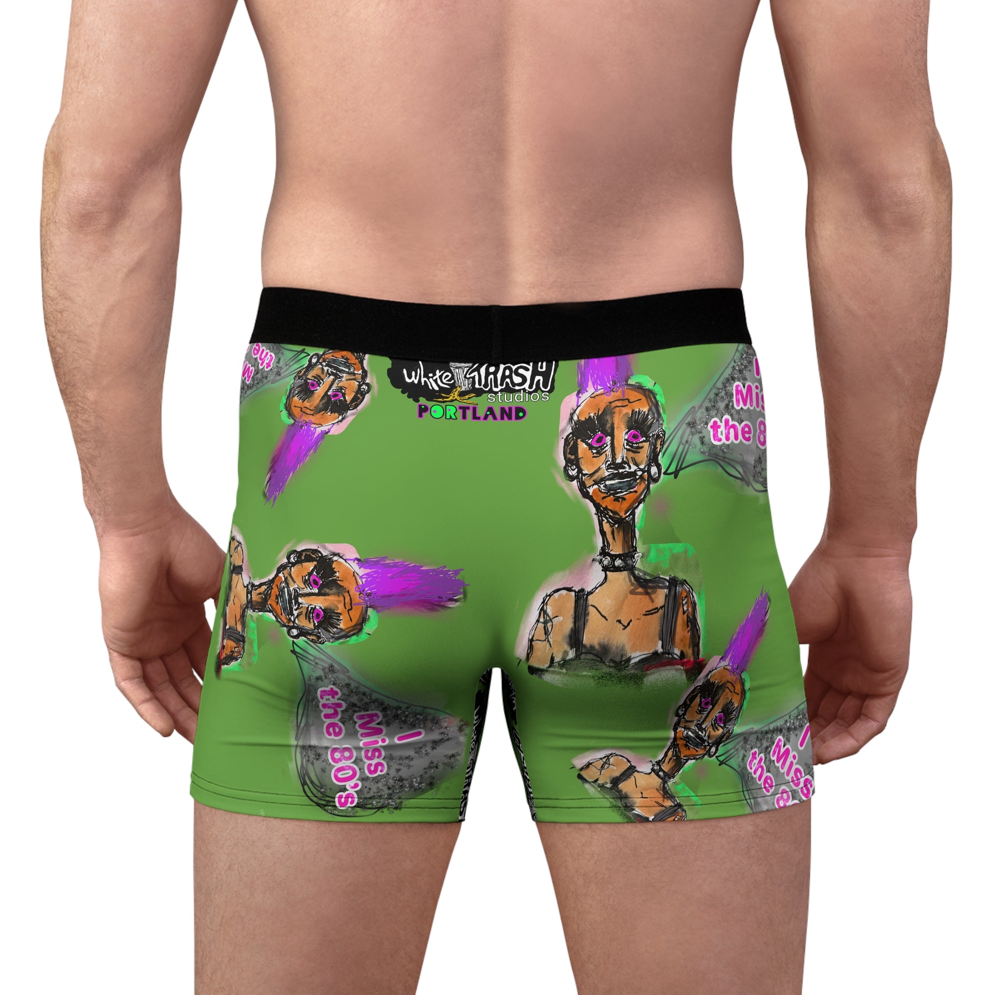 “I Miss the 80’s” Men's Boxer Briefs (AOP)