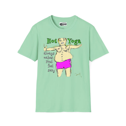 "Hot Yoga" t-shart