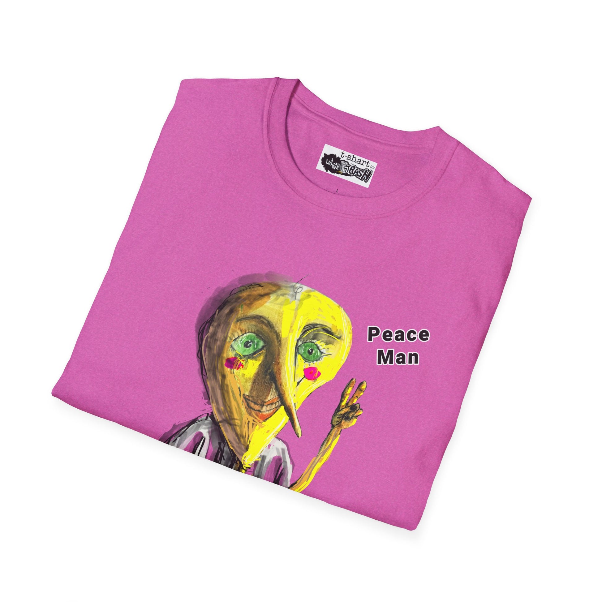 “Lazy Peace Man” t-shart