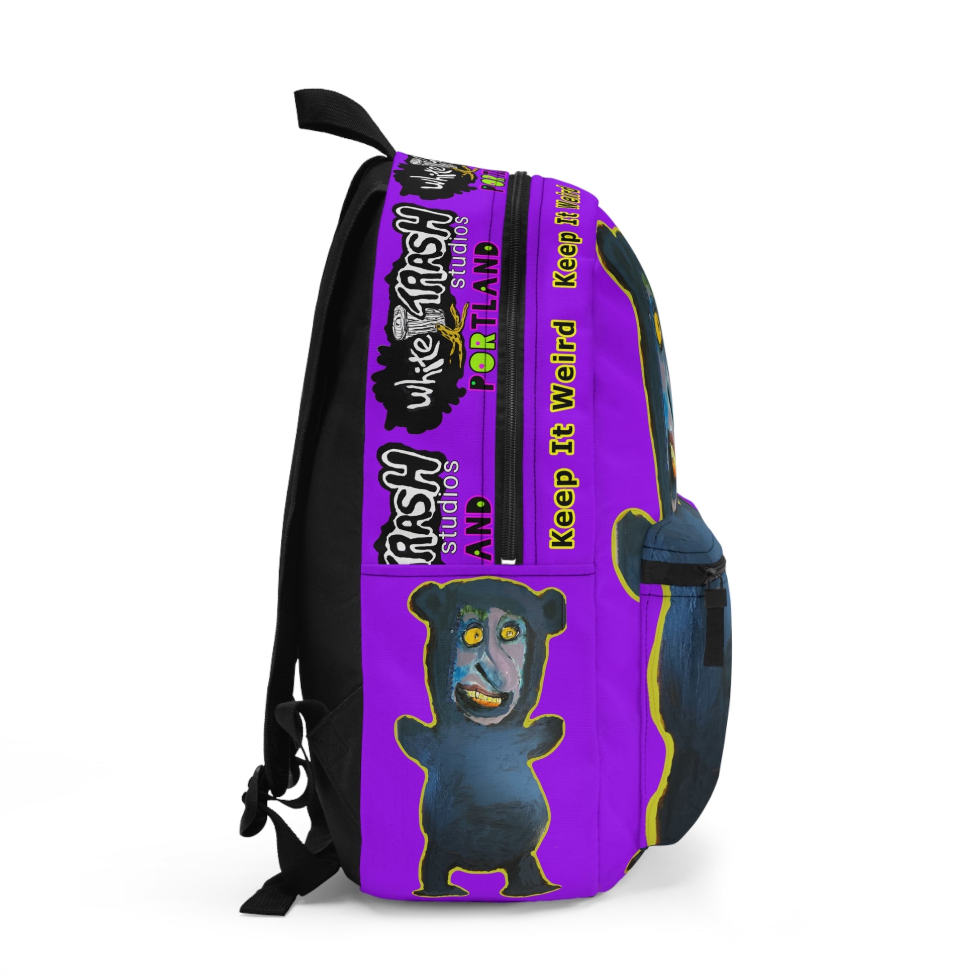 “Keep Portland Weird” Artistic Backpack