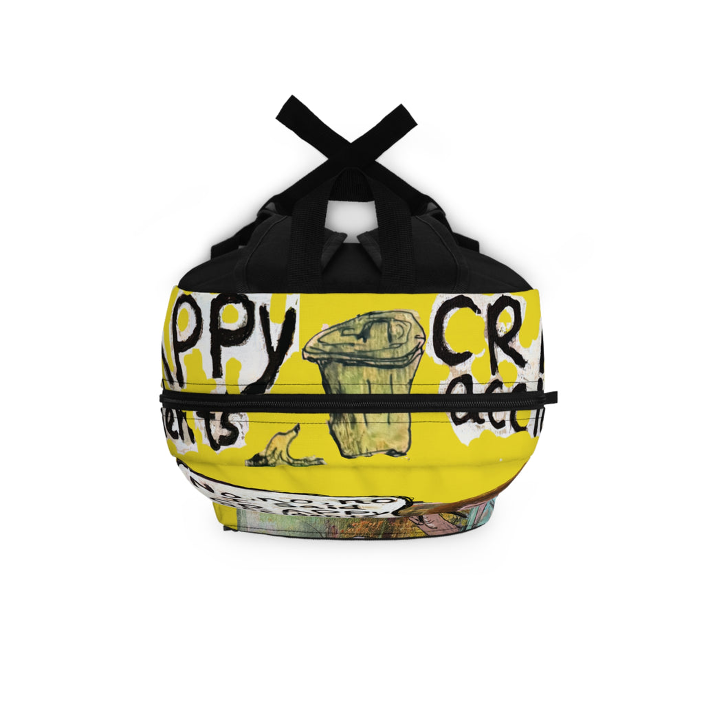 “Crappy Accidents” Backpack (Black)