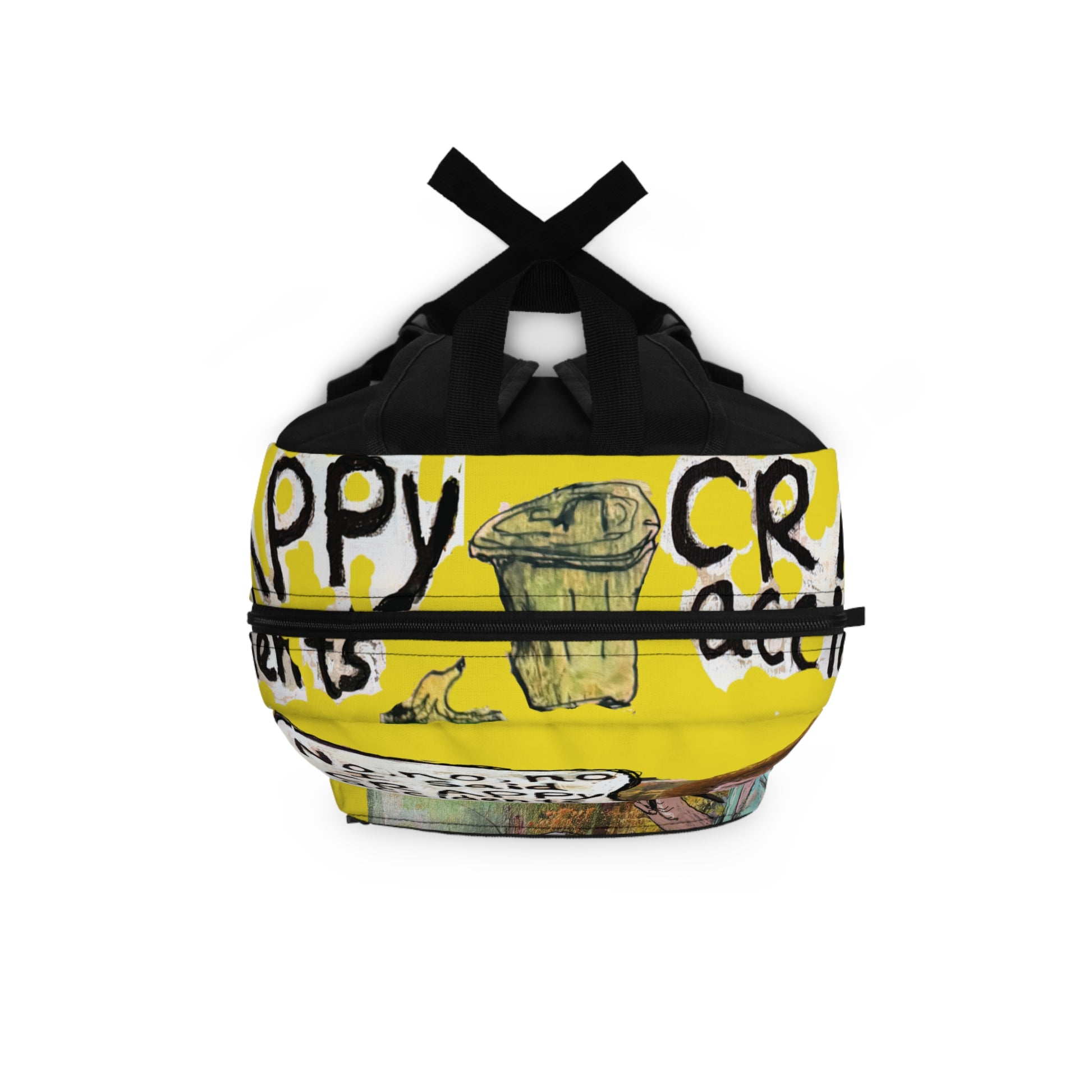 “Crappy Accidents” Backpack (Black)