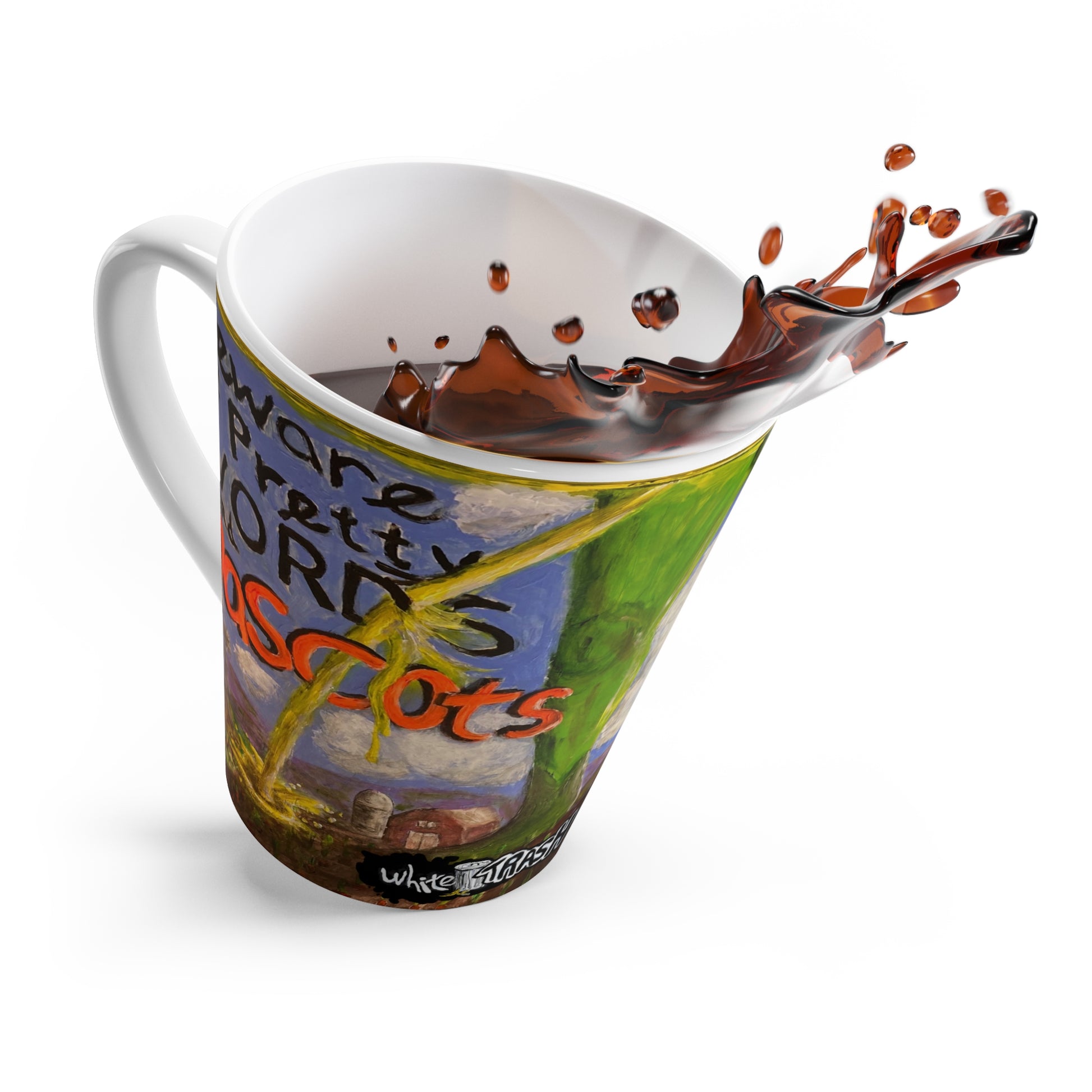 “Pretty Words” Latte Mug