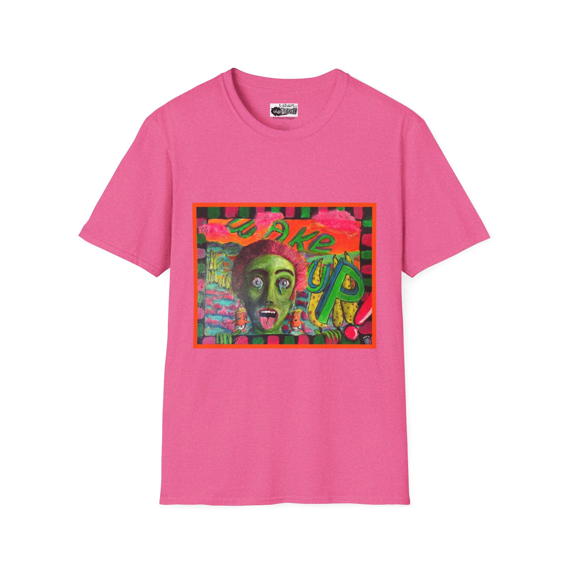 “Wake Up” Unisex Softstyle T-Shart