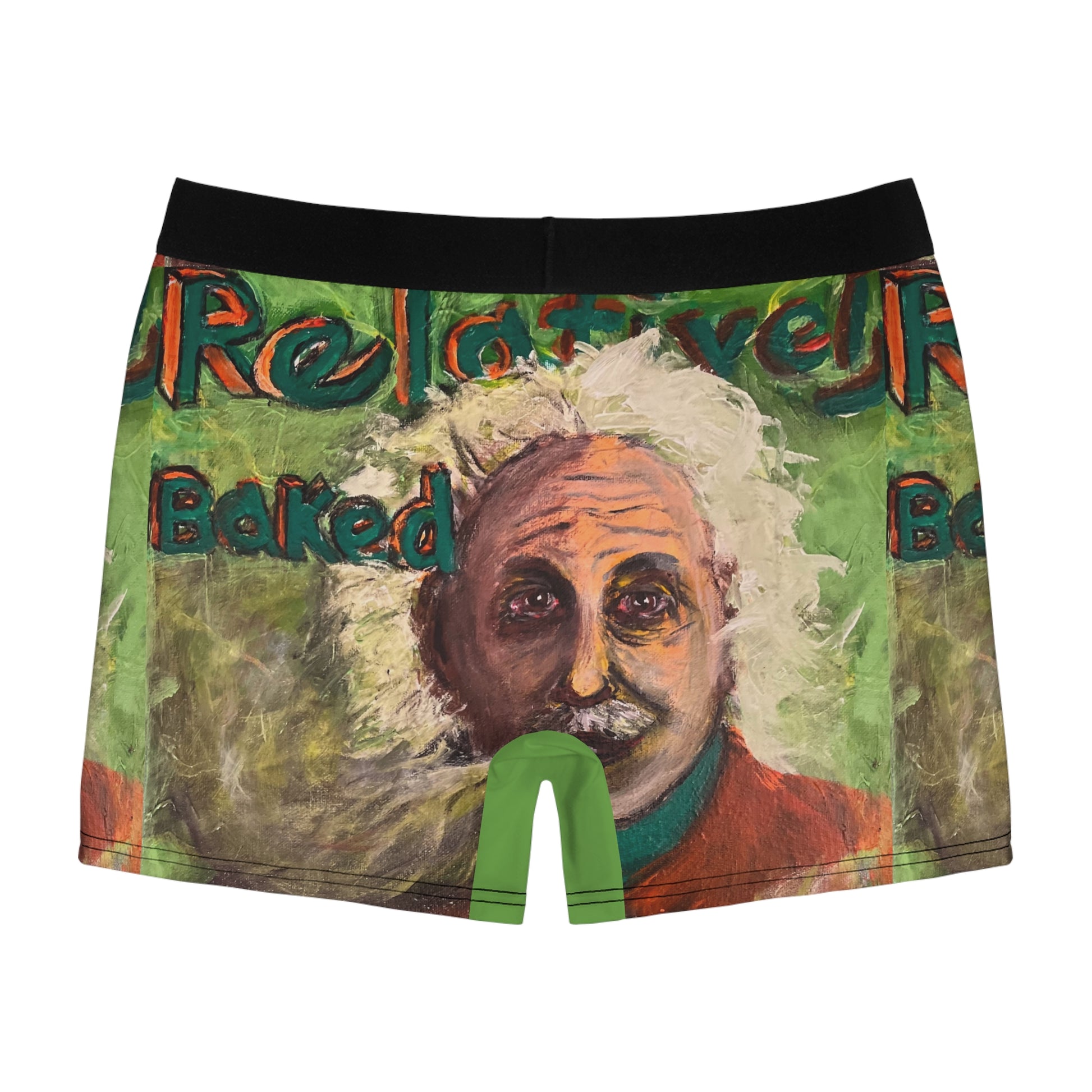 “Relatively Baked” Men's Boxer Briefs (AOP)