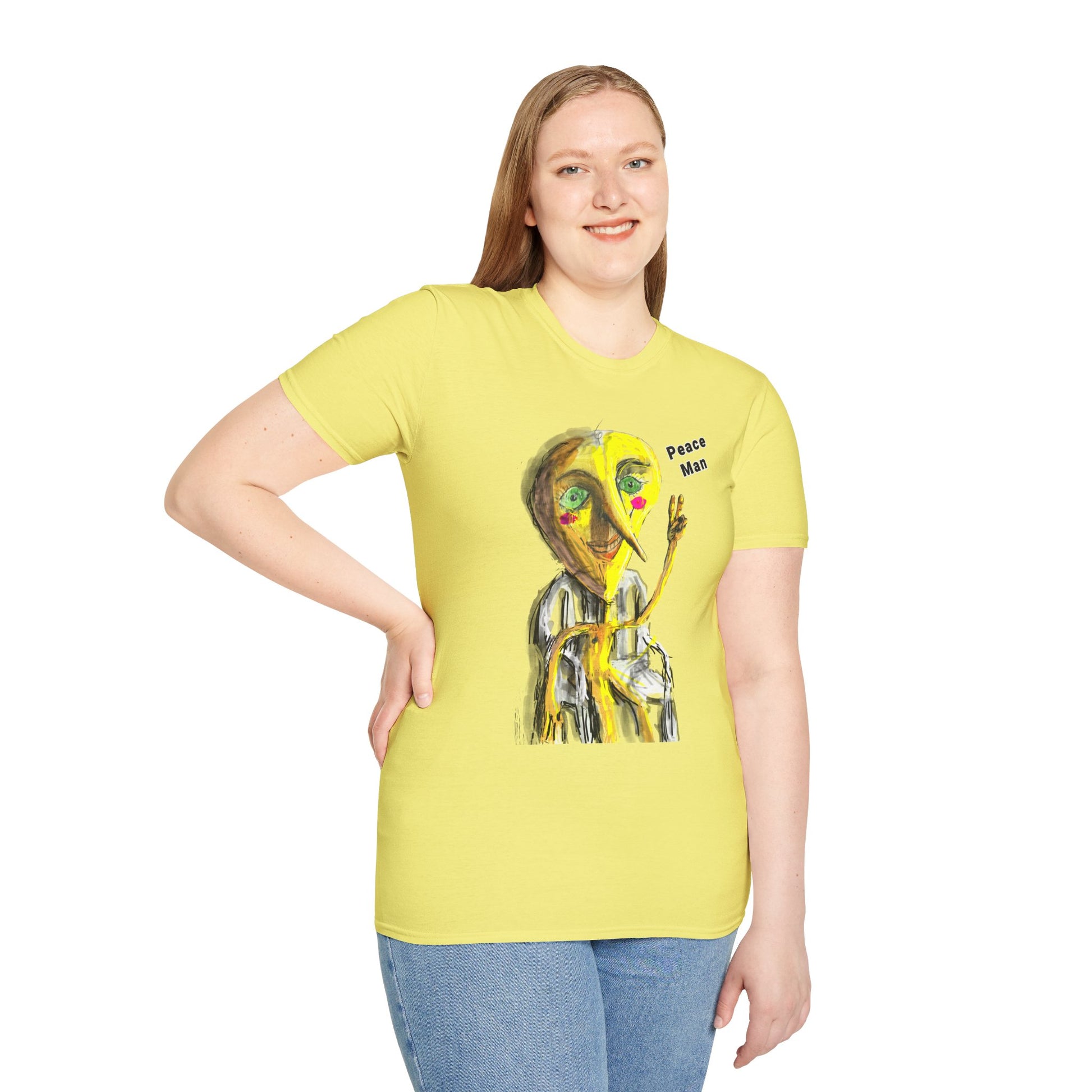“Lazy Peace Man” t-shart